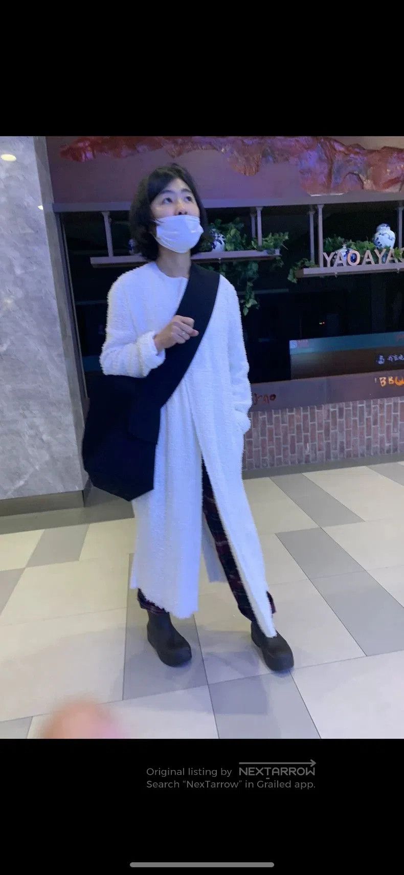 The Row THE ROW L White Long Coat. Size US L / EU 52-54 / 3 - 1 Thumbnail