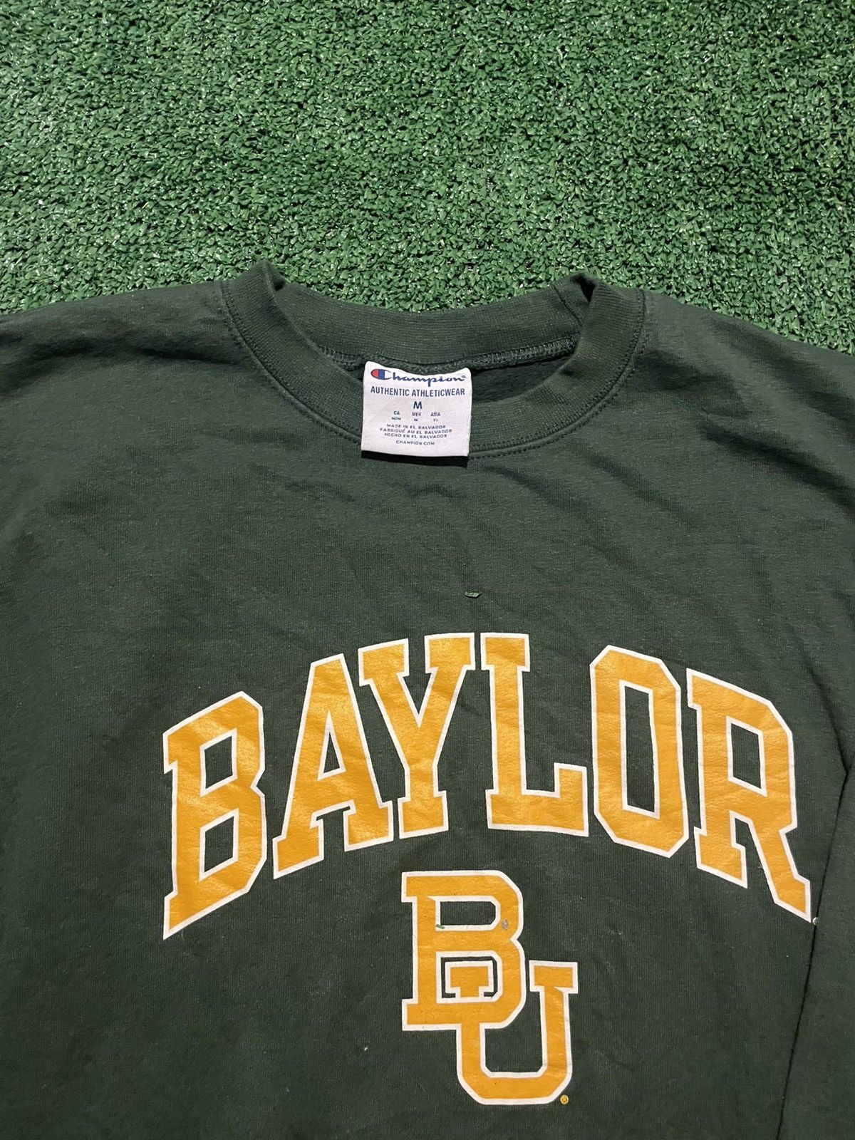 Champion Baylor University x Champion Sweater Size US M / EU 48-50 / 2 - 2 Thumbnail