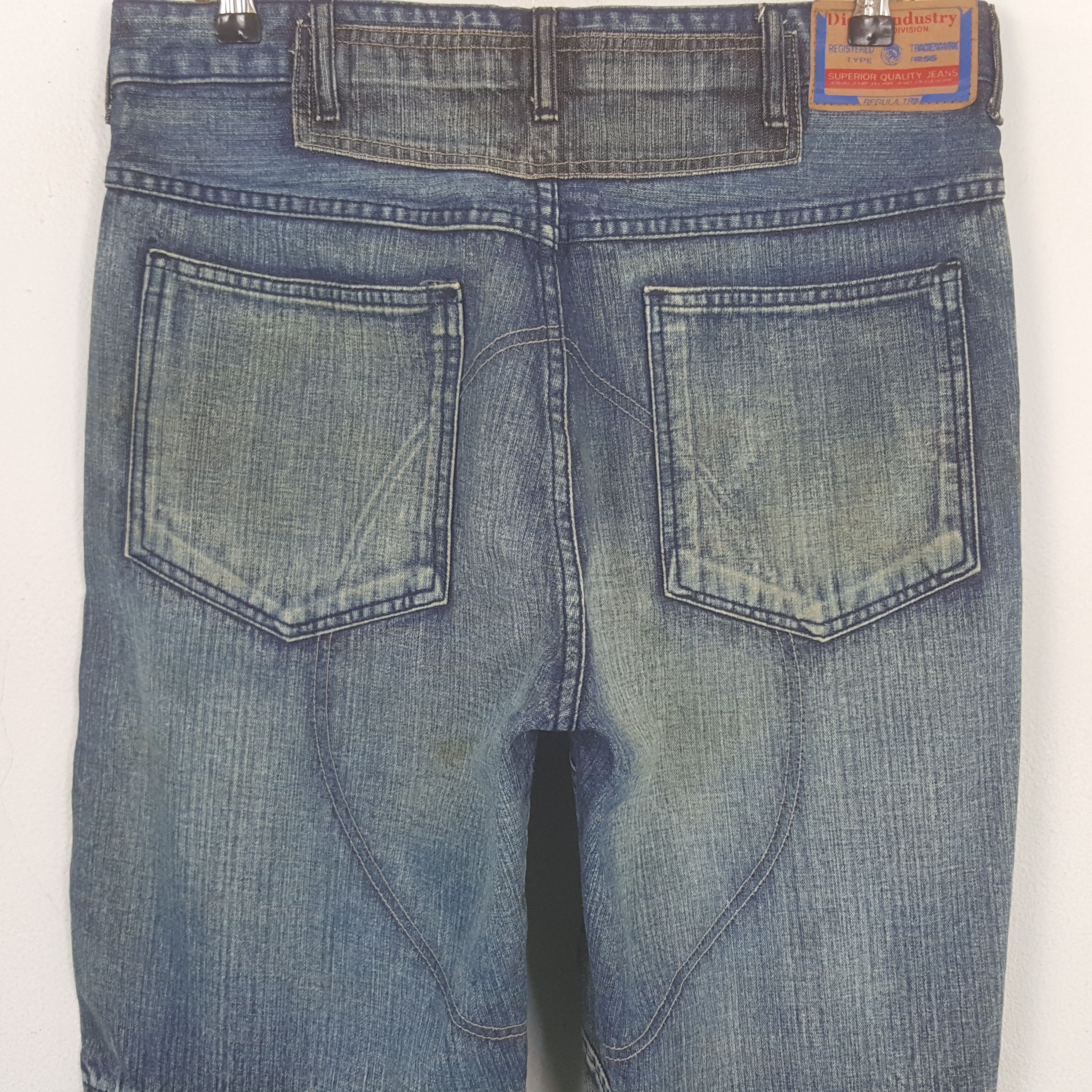 Diesel Vintage Diesel Industry Punk Denim Jeans Size US 34 / EU 50 - 5 Thumbnail