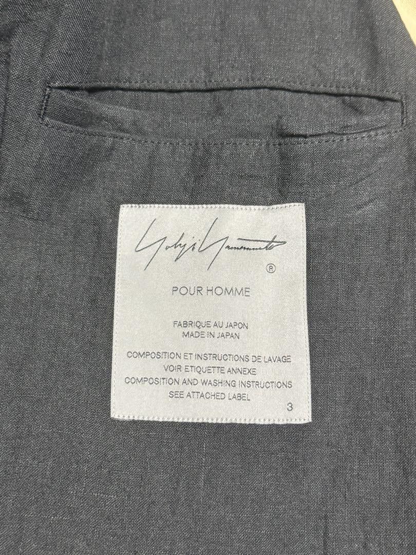 Yohji Yamamoto Yohji Yamamoto pour homme 24SS silver button raglan jacket Size US L / EU 52-54 / 3 - 4 Thumbnail