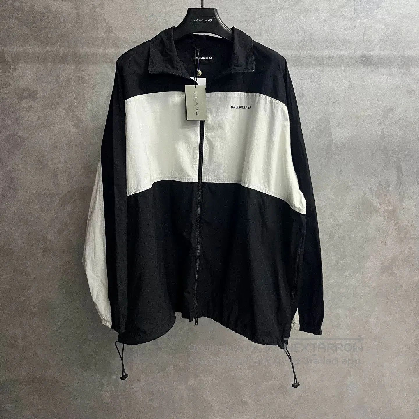 Balenciaga Balenciaga Black White Windbreaker Jacket. Size US XS / EU 42 / 0 - 1 Thumbnail