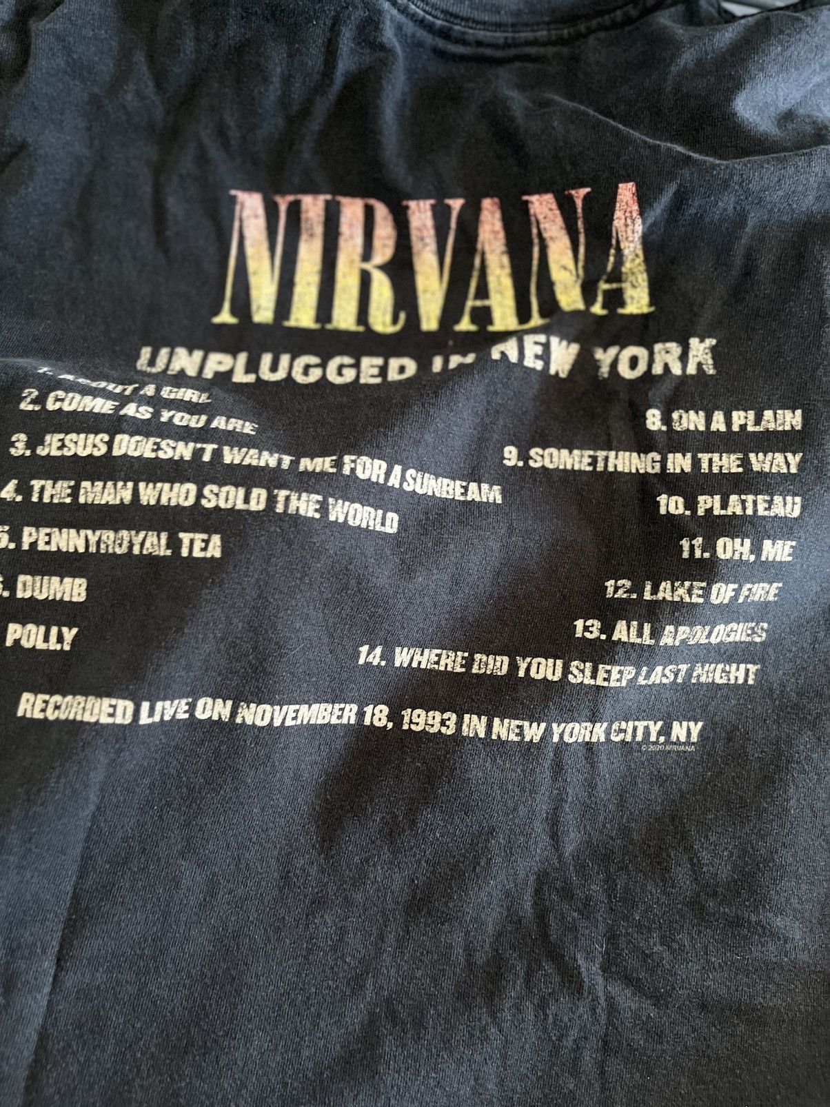 Nirvana 3 band shirt bundle nirvana new york blink 182 carrie underw Size US S / EU 44-46 / 1 - 4 Thumbnail
