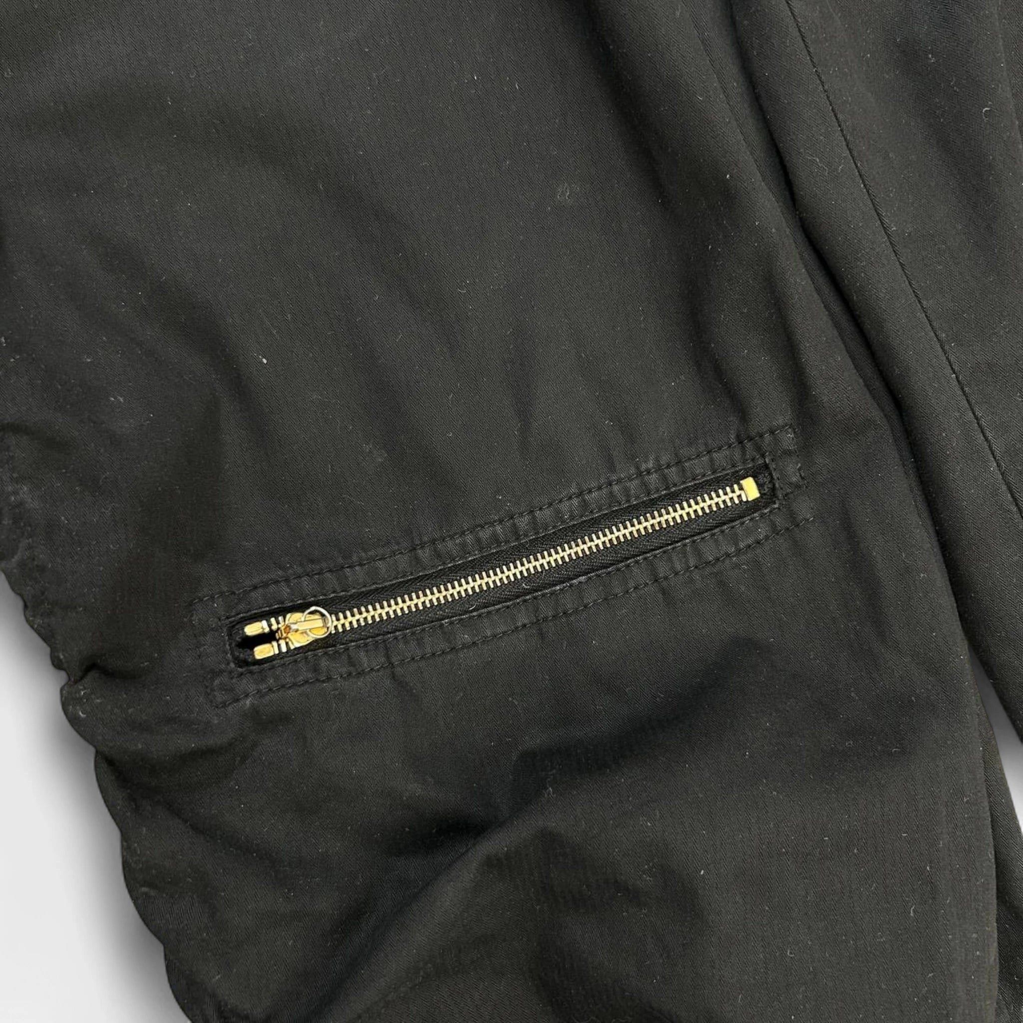 Chloe Chloé Dice Black Jumpsuit Size 26" / US 2 / IT 38 - 5 Thumbnail