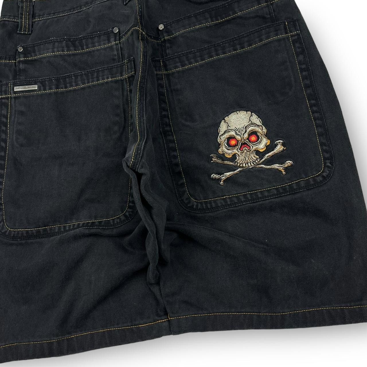 JNCO JNCO Men's Black Shorts Size US 36 / EU 52 - 2 Thumbnail