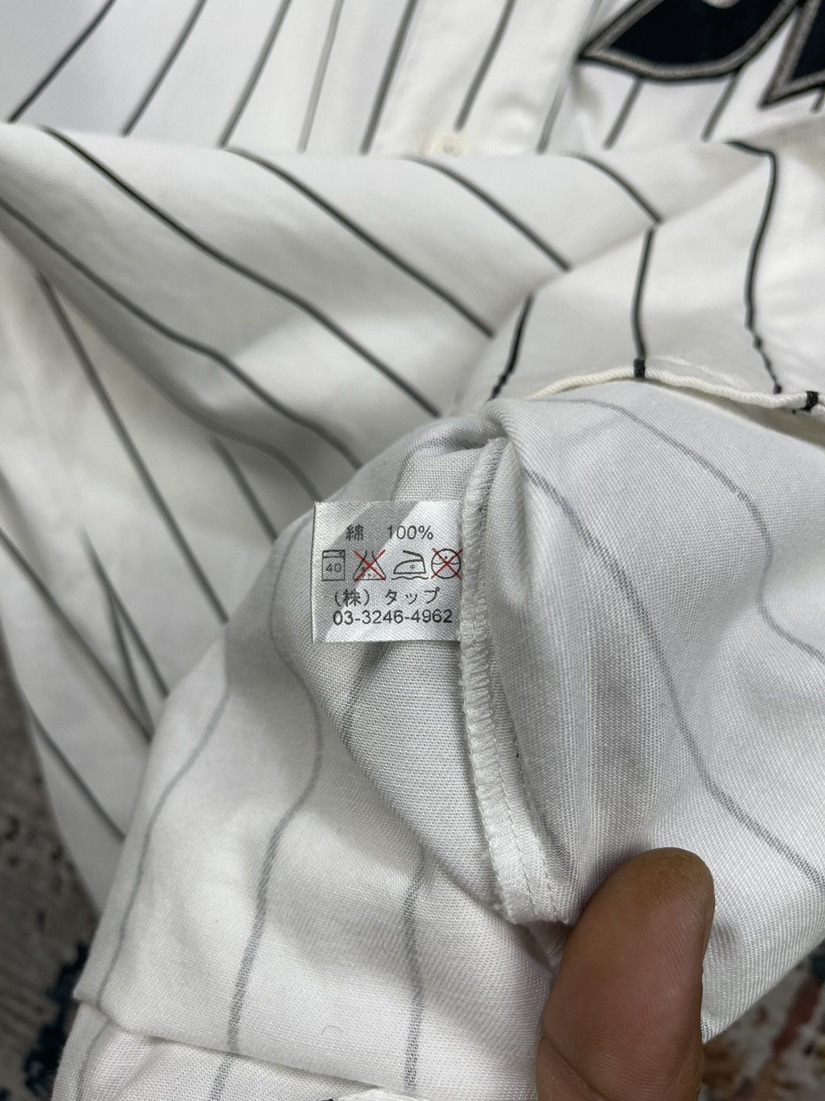 Vintage Vintage Baseball Marines Fan Club Button Shirts Size US M / EU 48-50 / 2 - 11 Thumbnail