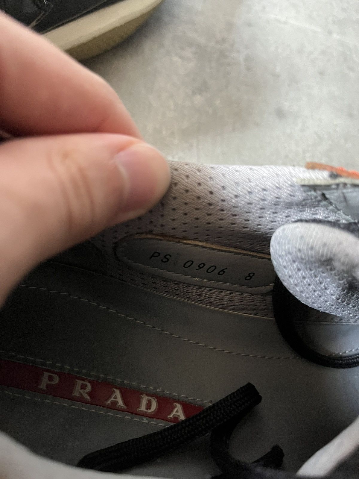 Prada Vintage Prada american cup low shoes orange navy Size US 9 / EU 42 - 19 Thumbnail
