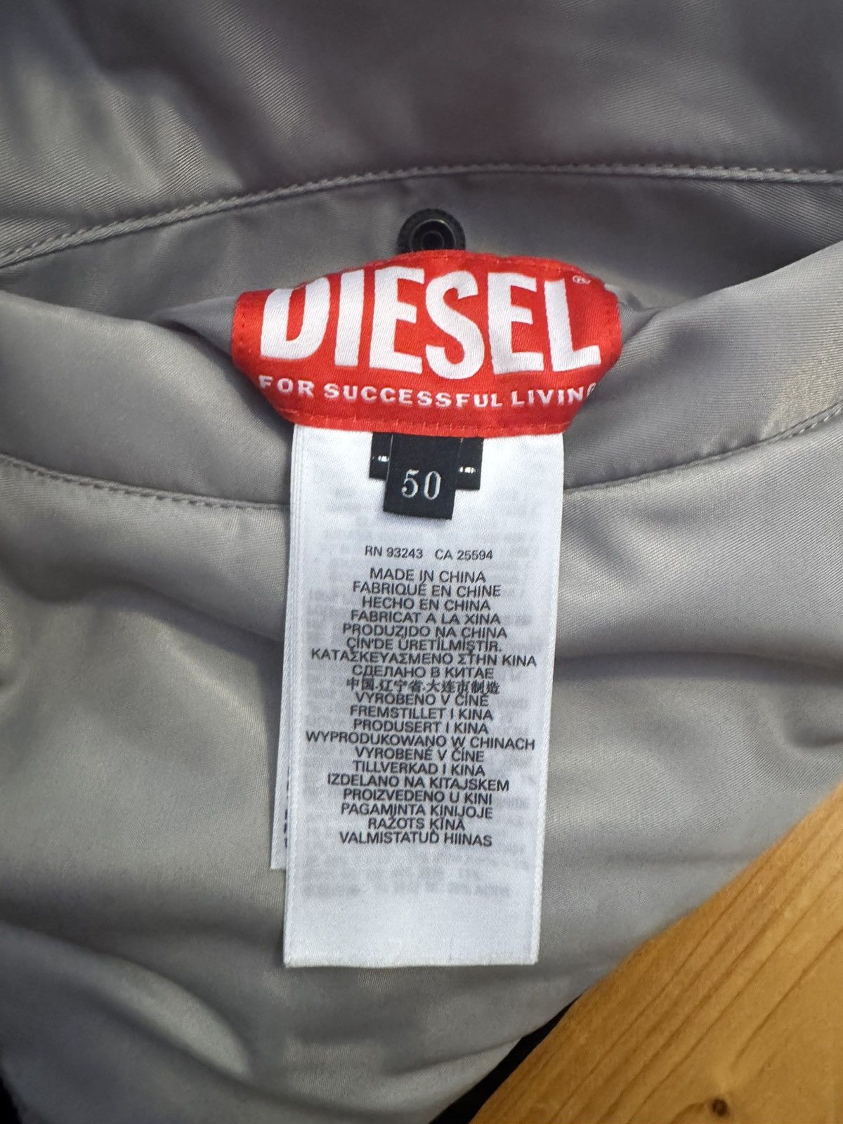 Diesel Rare REVERSIBLE Diesel jacket Size US L / EU 52-54 / 3 - 7 Thumbnail