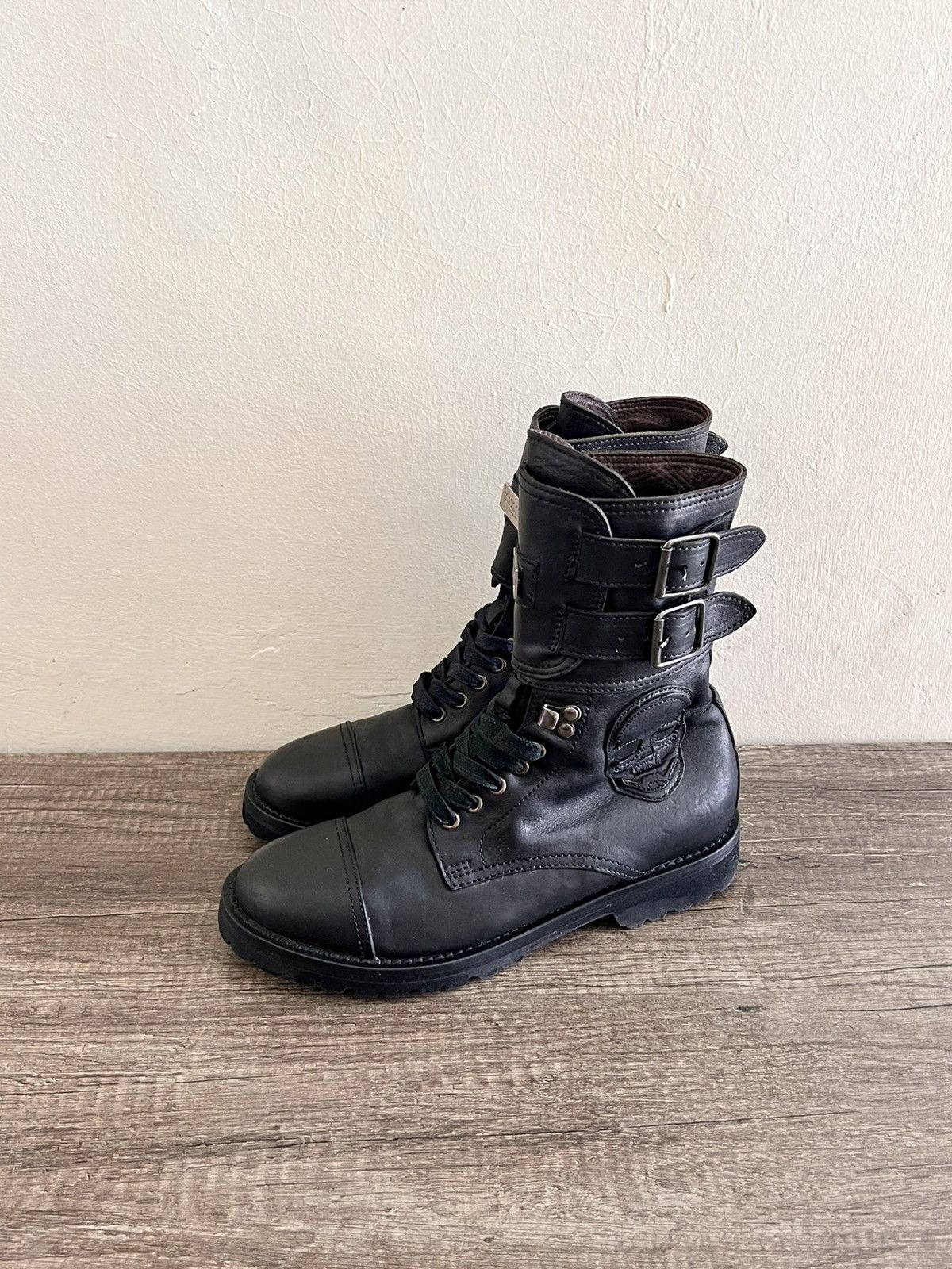 Philipp Plein Combat Boots Size US 9 / IT 39 - 3 Thumbnail