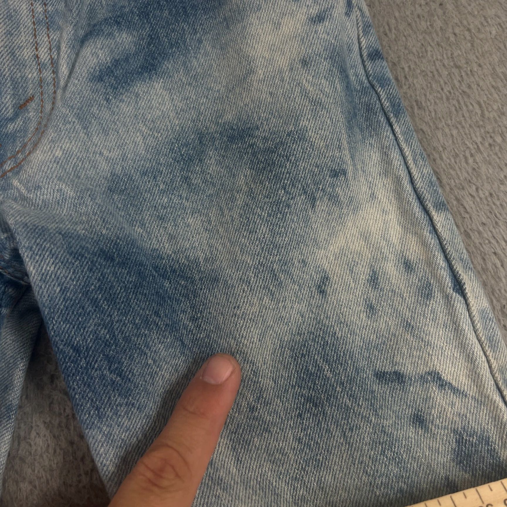 Levi's VINTAGE Levi's 540 Jeans 27x28 Straight Leg Blue 90s Mens Size US 27 - 5 Thumbnail