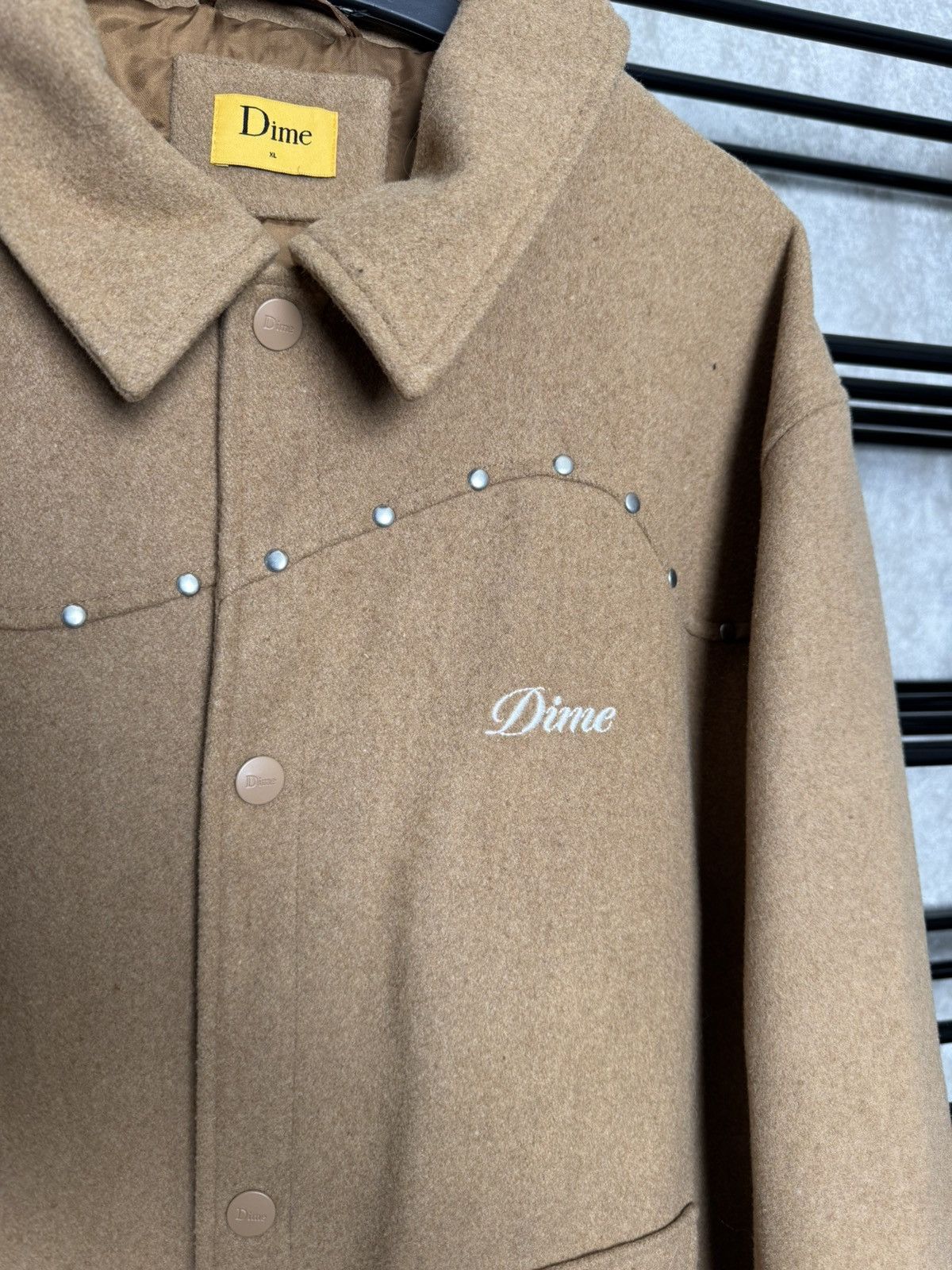 Dime Dime Wool Bomber Size US XL / EU 56 / 4 - 4 Thumbnail