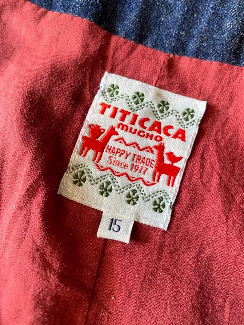 Japanese Brand TITICACA Aztec Navajo Native Vest Japanese Brand Size Medium Size US M / EU 48-50 / 2 - 7 Thumbnail