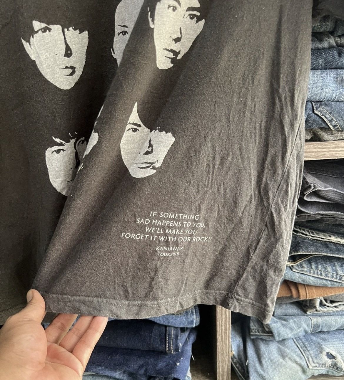 Band Tees 🔥Japanese Band Kanjani 2018 Tour Tee Size US M / EU 48-50 / 2 - 8 Thumbnail