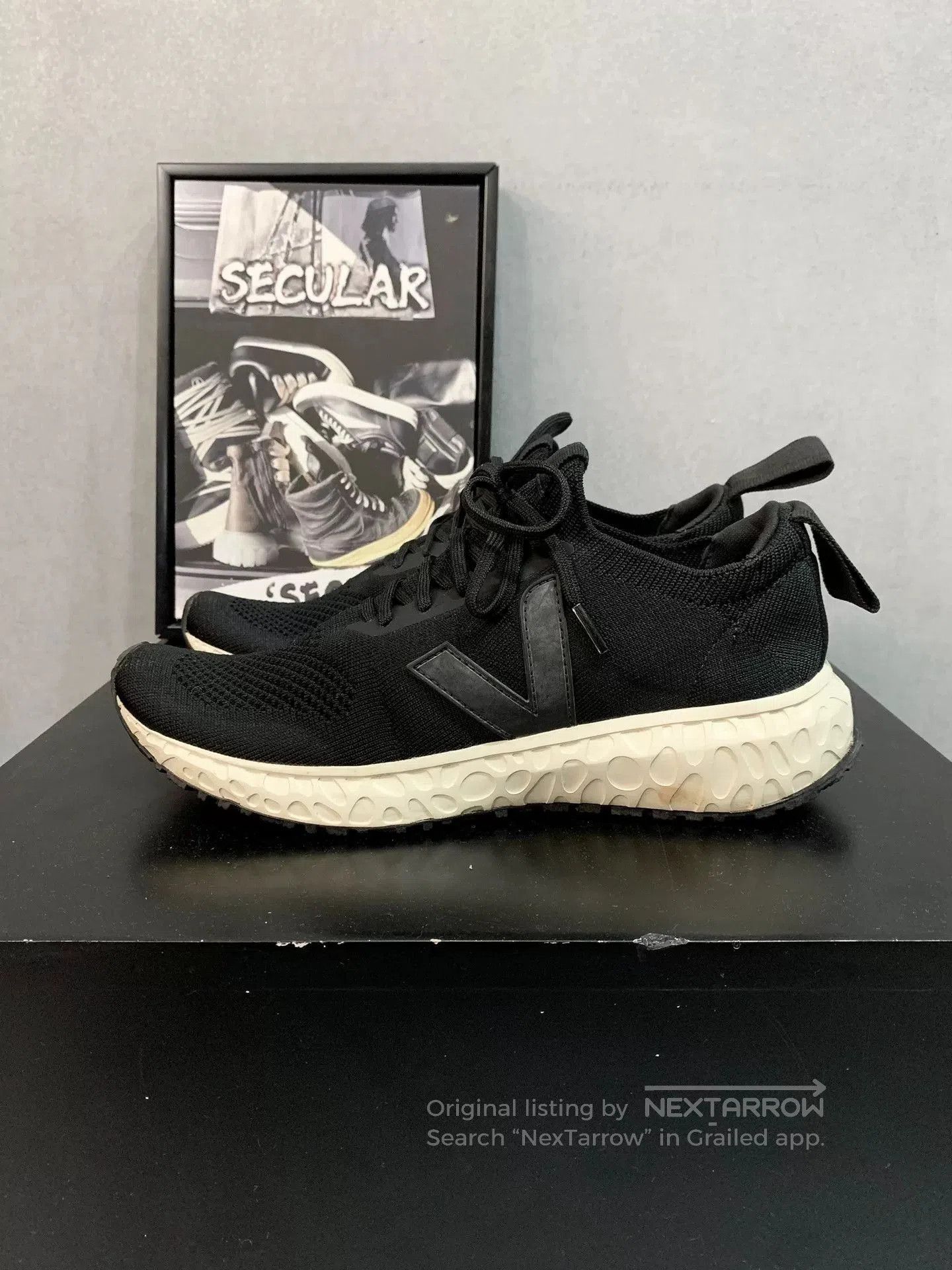 Rick Owens Rick Owens x Veja Collaborative Sneakers. Size US 8 / EU 41 - 2 Thumbnail