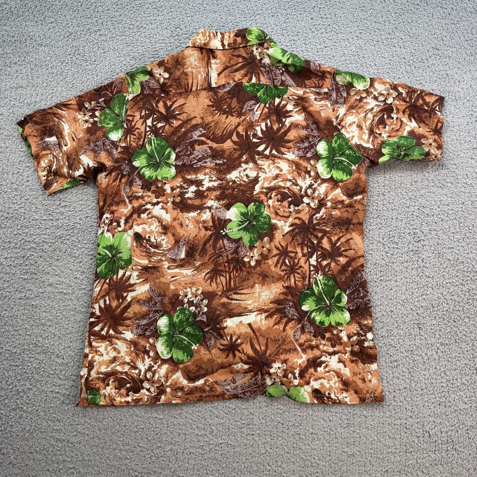 Other Vintage Maui Valley Hawaiian Rayon Aloha Shirt Tropical M Size US M / EU 48-50 / 2 - 2 Thumbnail