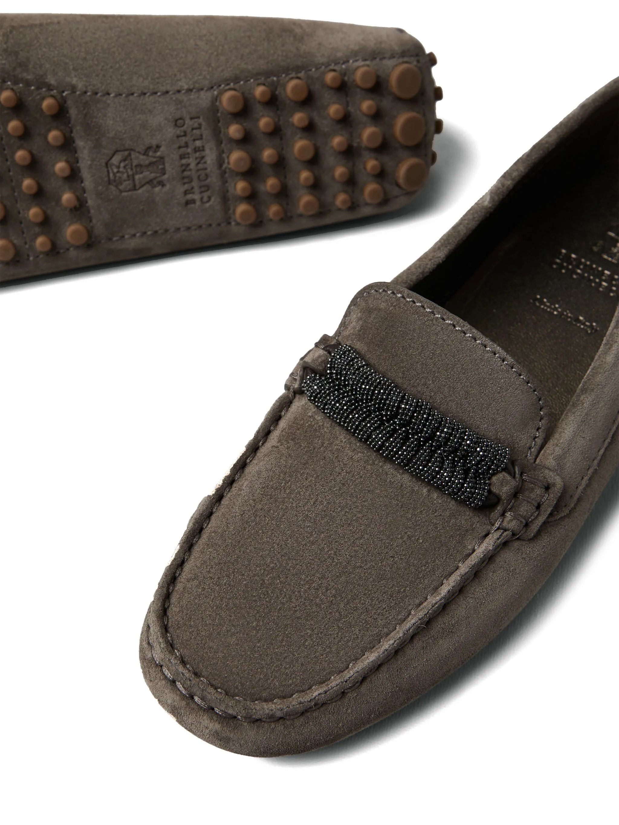 o1w1db10825 Pair Of Loafers in Dark Grey