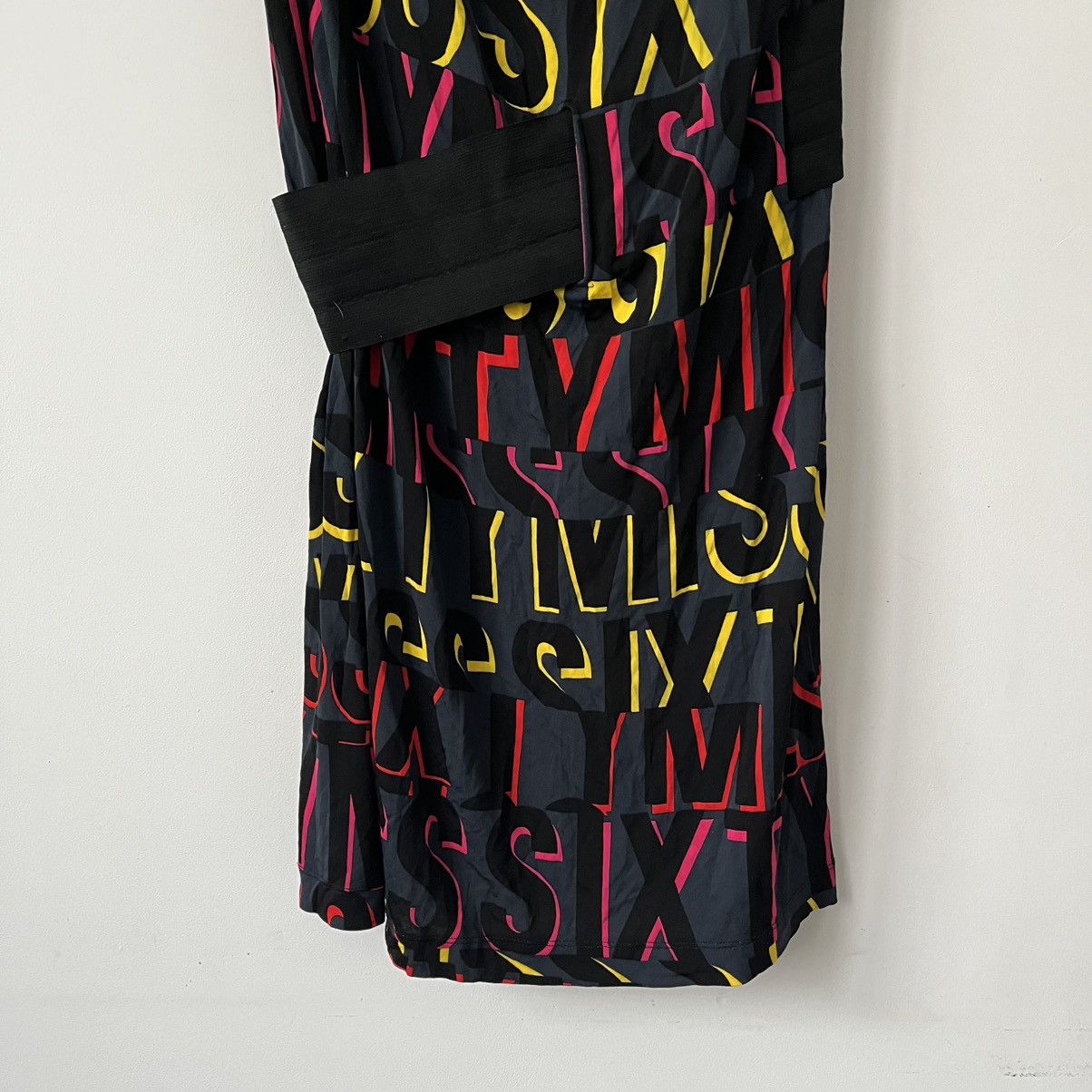 Miss Sixty Vintage Miss Sixty Monogram Dress Y2K Bodycon Logo Print Size S / US 4 / IT 40 - 5 Thumbnail
