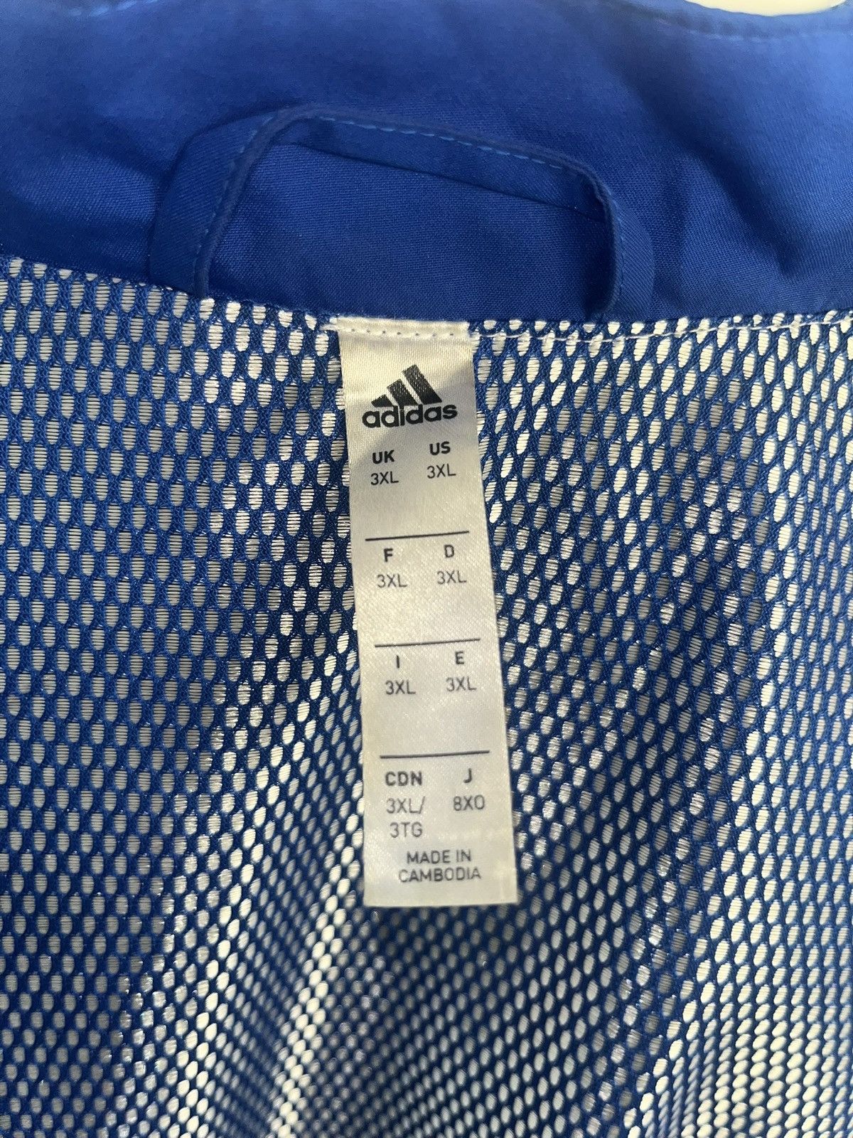 Adidas Adidas Blue Track Jacket Size US XXL / EU 58 / 5 - 6 Thumbnail