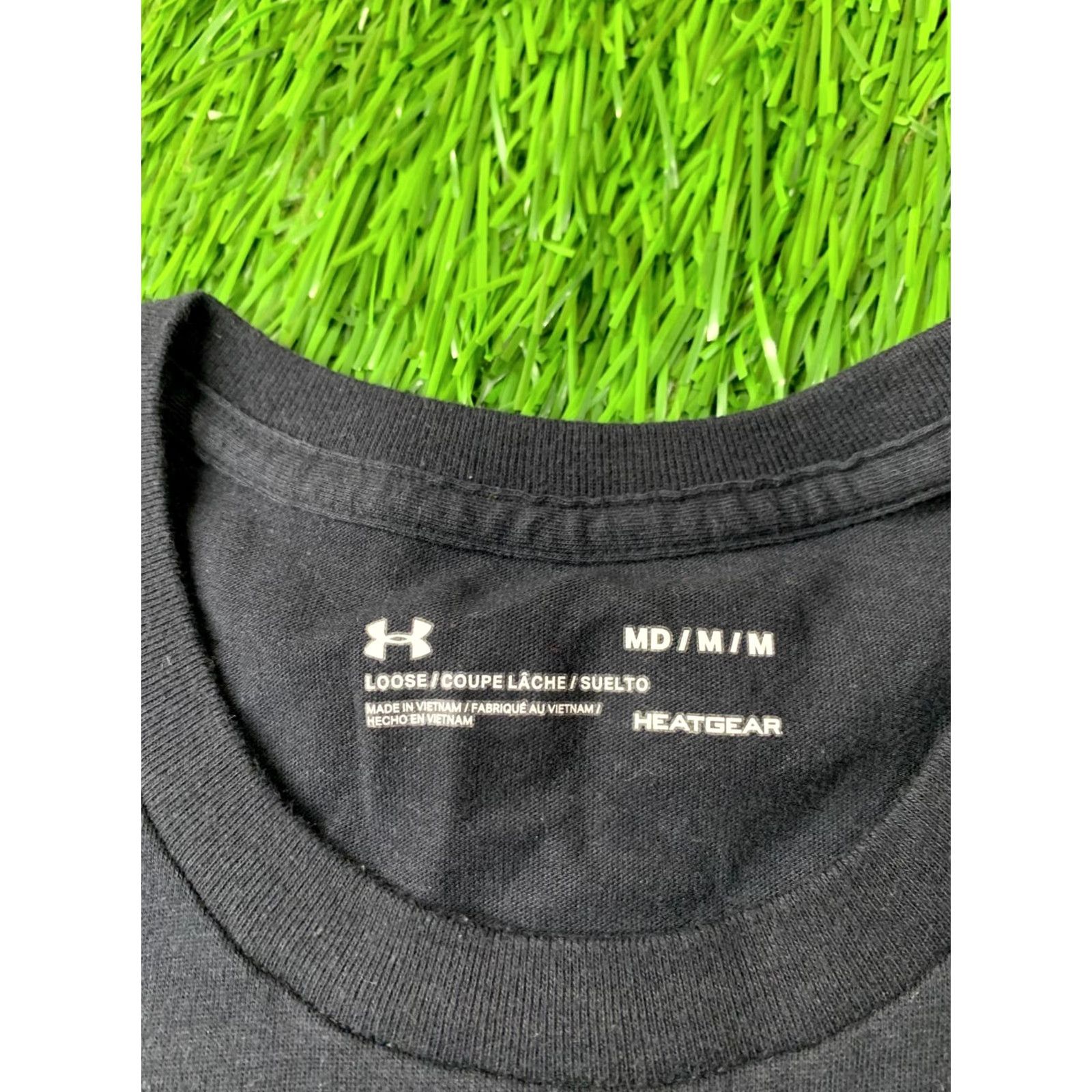 Under Armour UNDER ARMOUR MEN T-SHIRT Jersey 2021 HeatGear Casual Short Sleeve Crew Neck Black Size M Size US M / EU 48-50 / 2 - 4 Thumbnail