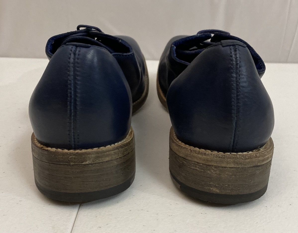 Dsquared2 Dsquared2 🇮🇹 Blue Goodyear welt Handmade Uni Derby 8.5 NEW Size US 8.5 / EU 41-42 - 12 Thumbnail