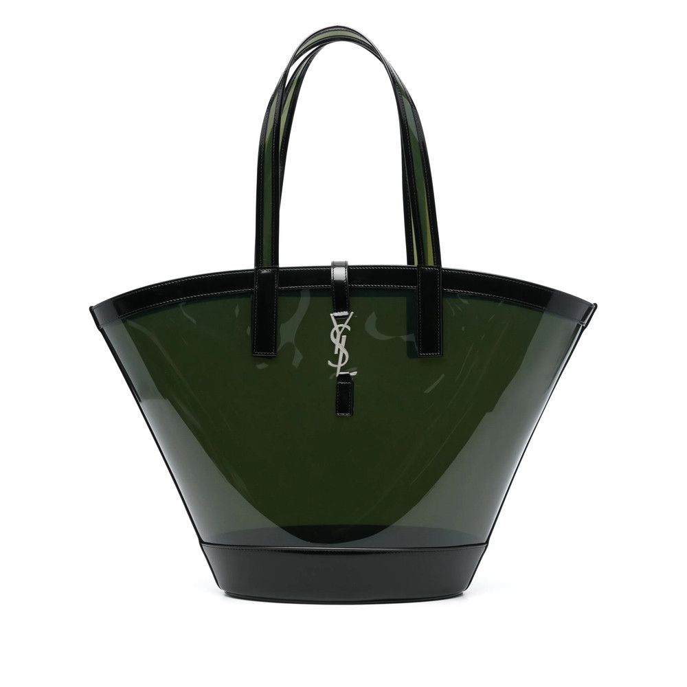 Saint Laurent Paris Saint Laurent GREEN Tote Bags Size ONE SIZE - 1 Thumbnail