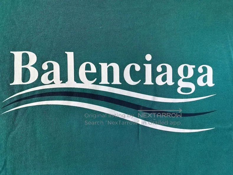 Balenciaga Balenciaga Classic limited edition green Coke short-sleeve Size US XS / EU 42 / 0 - 4 Thumbnail