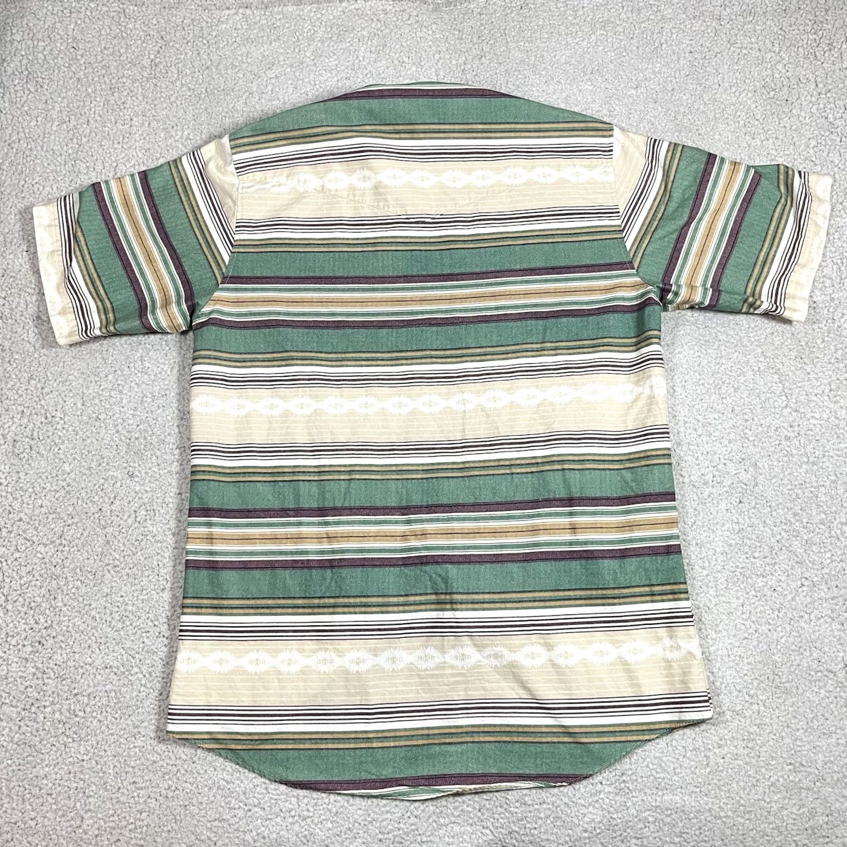 Roper Vintage Roper Shirt Mens L Western Aztec Stripe Cowboy Short Sleeve Button Down Size US L / EU 52-54 / 3 - 4 Thumbnail