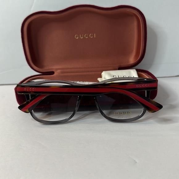 Gucci Auth - Gucci's GG0004ON soft lines across frames front.Iconi Size ONE SIZE - 2 Thumbnail