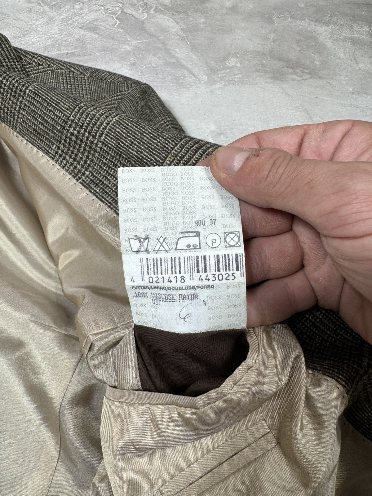 Hugo Boss Vintage Hugo Boss Wool Blazer Coat Size US M / EU 48-50 / 2 - 13 Thumbnail