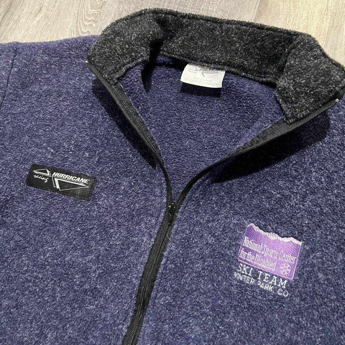 Vintage VTG Winter Park Ski Team Fleece Purple 1/2 Zip Sweatshirt Size US S / EU 44-46 / 1 - 3 Thumbnail