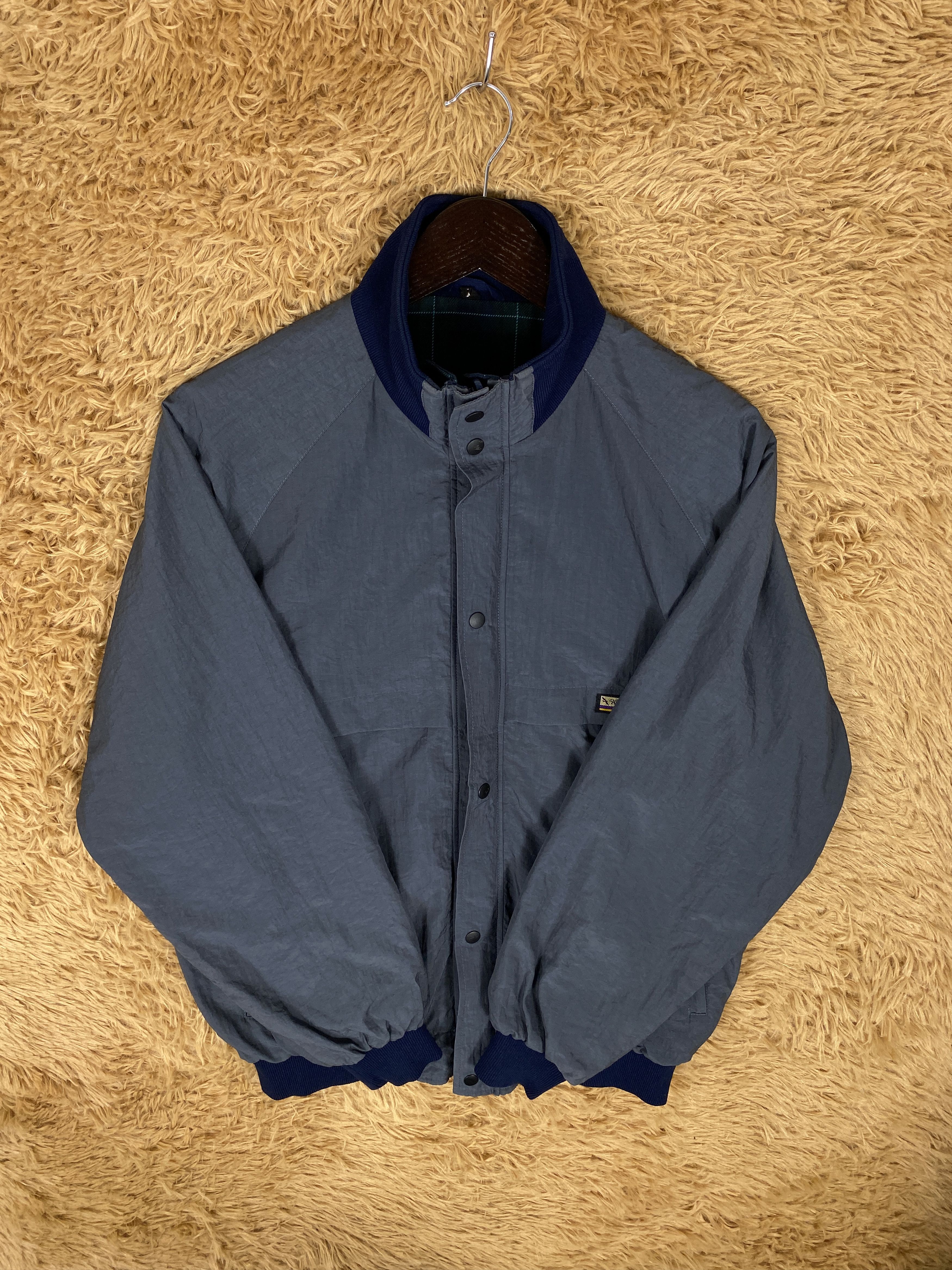 Japanese Brand Vintage AD Gear Reversible Flannel Jacket J2350 Size US S / EU 44-46 / 1 - 9 Thumbnail