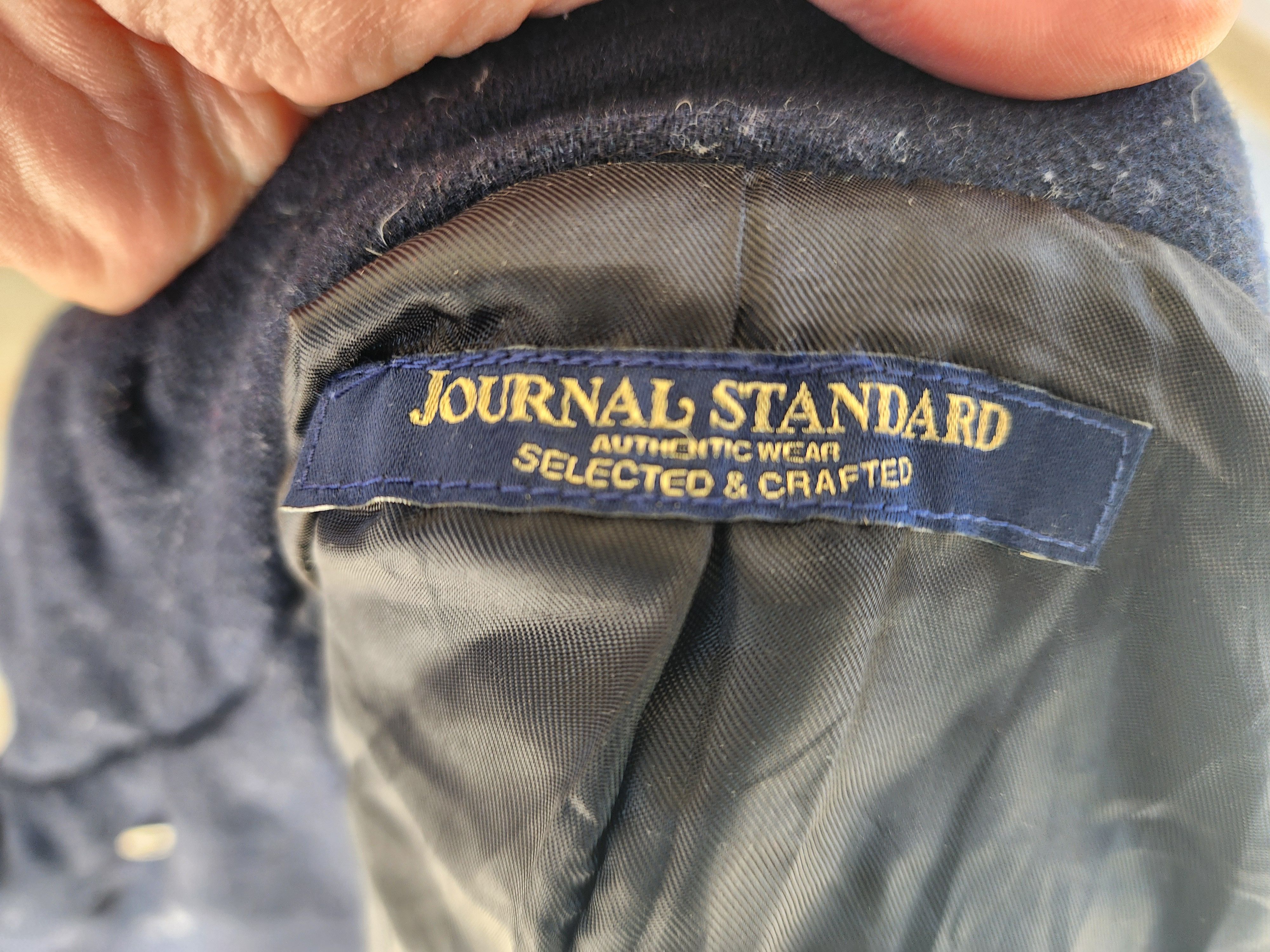 Journal Standard Navy Winter Coat by Journal Standard | Wool & Down Fill Size US S / EU 44-46 / 1 - 5 Thumbnail