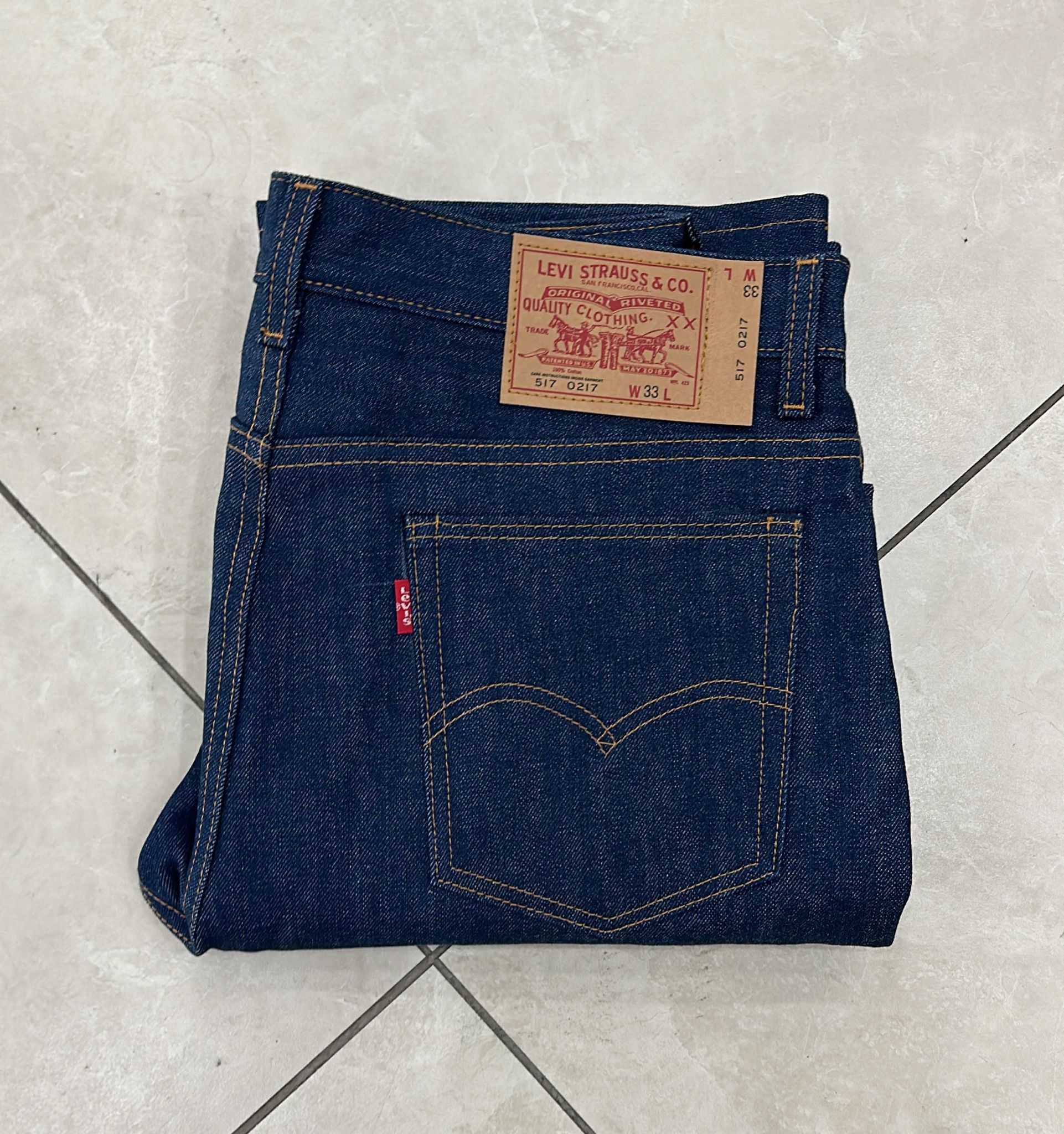 Levi's Vintage Clothing LVC Levi's Vintage Clothing 1970 517-0217 Bootcut Jeans 33 Size US 33 - 1 Thumbnail