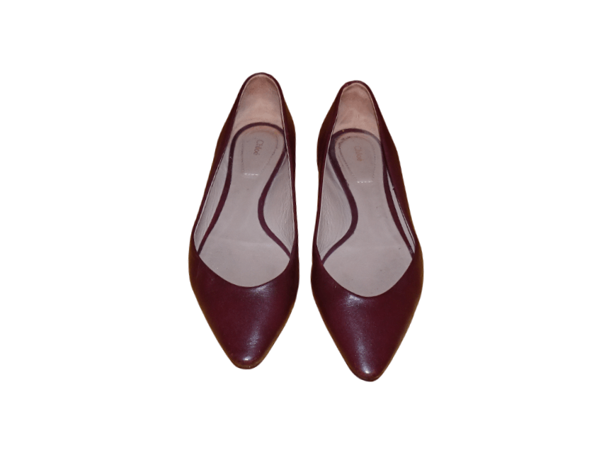 Chloe CHLOÉ LEATHER FLATS Size US 8 / IT 38 - 1 Thumbnail
