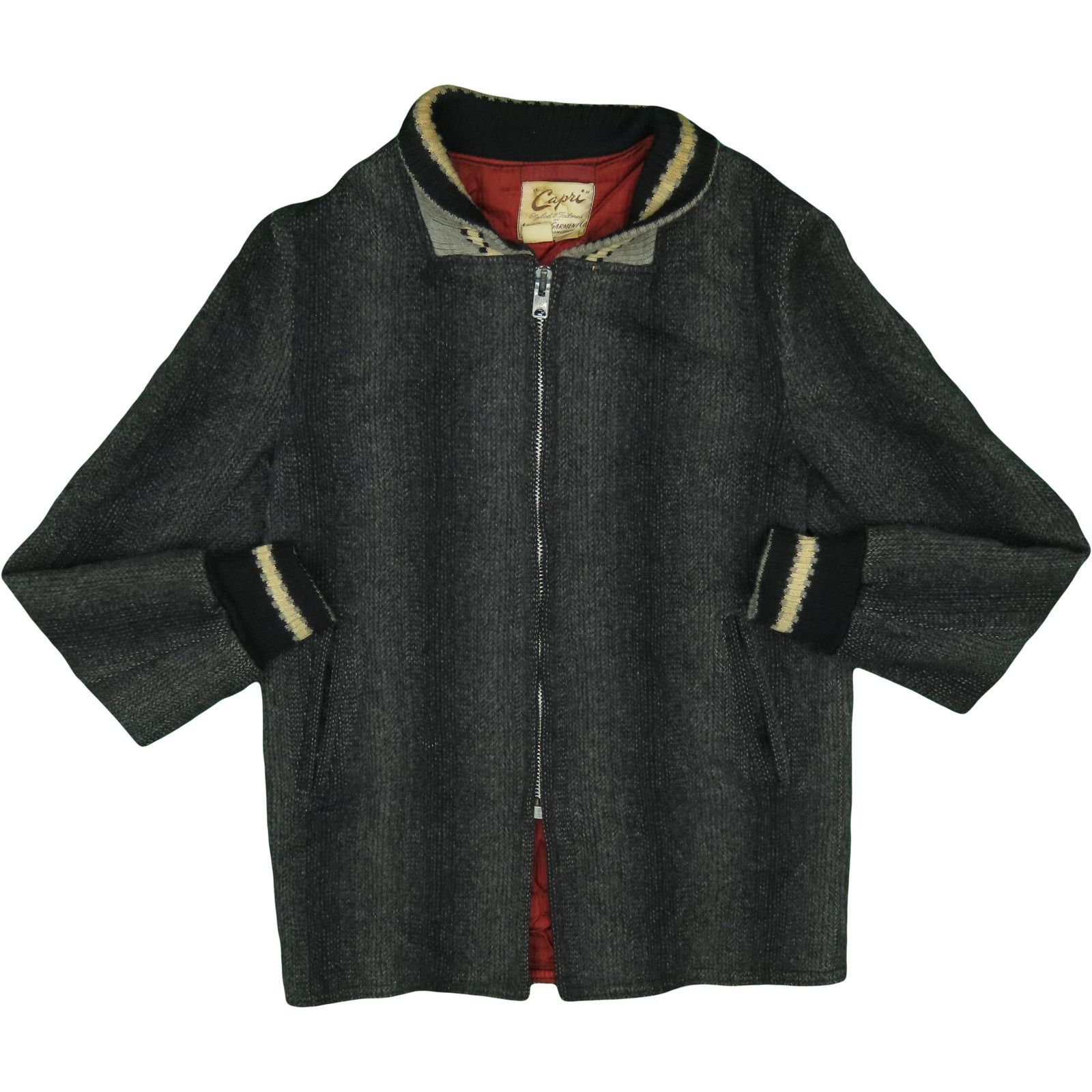 Vintage 60s 70s Capri Hot Rod Wool Rockabilly Coat Size US S / EU 44-46 / 1 - 1 Thumbnail