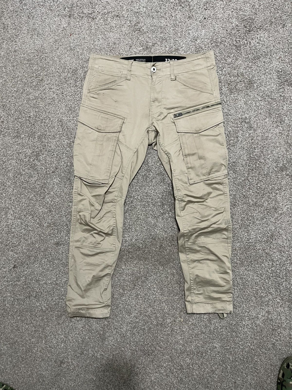 G-Star G Star Raw Khaki Cargos Size US 32 / EU 48 - 1 Thumbnail
