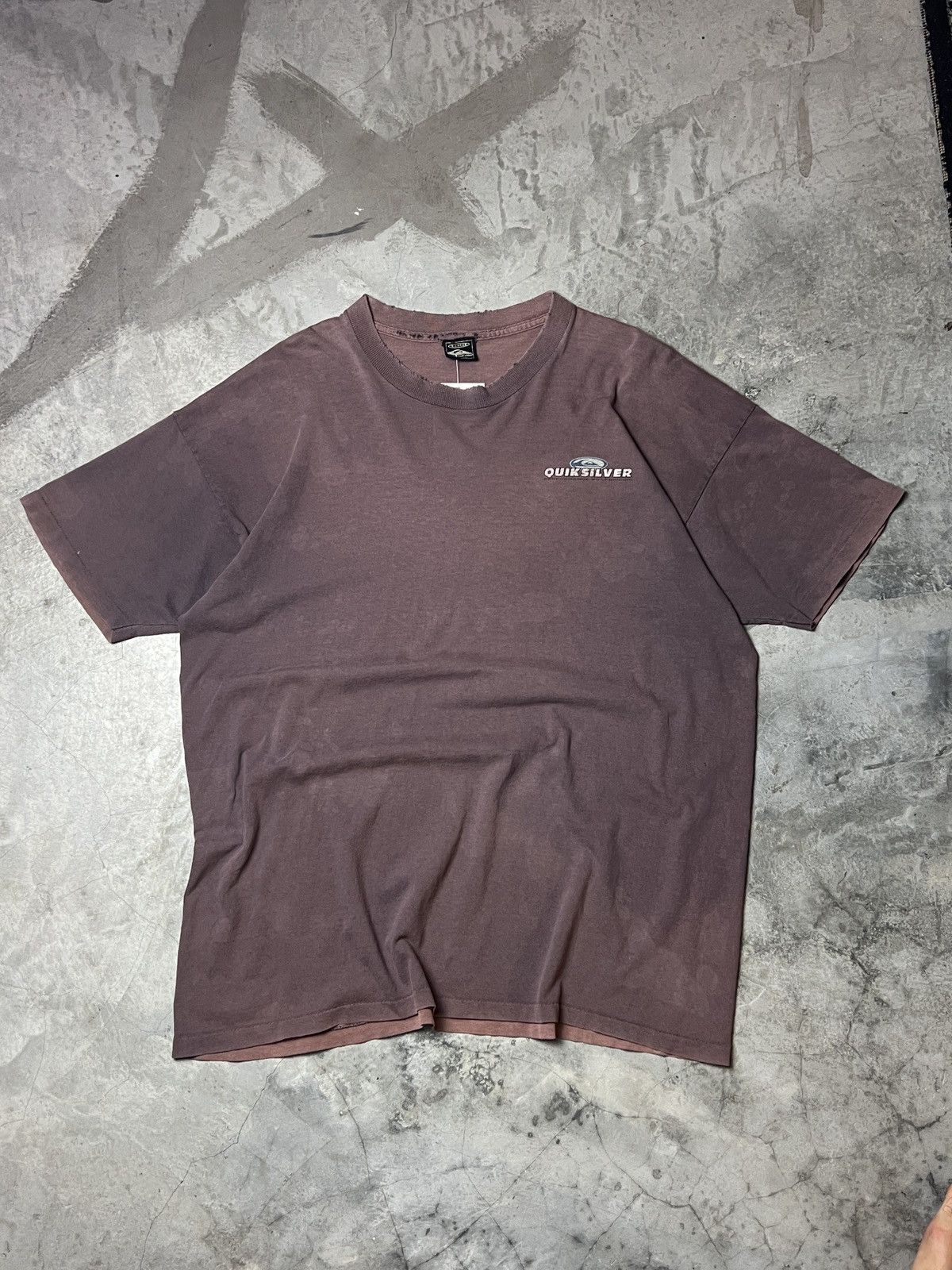 Quiksilver Vintage 1990s Quiksilver Faded single stitch Size US XL / EU 56 / 4 - 3 Thumbnail