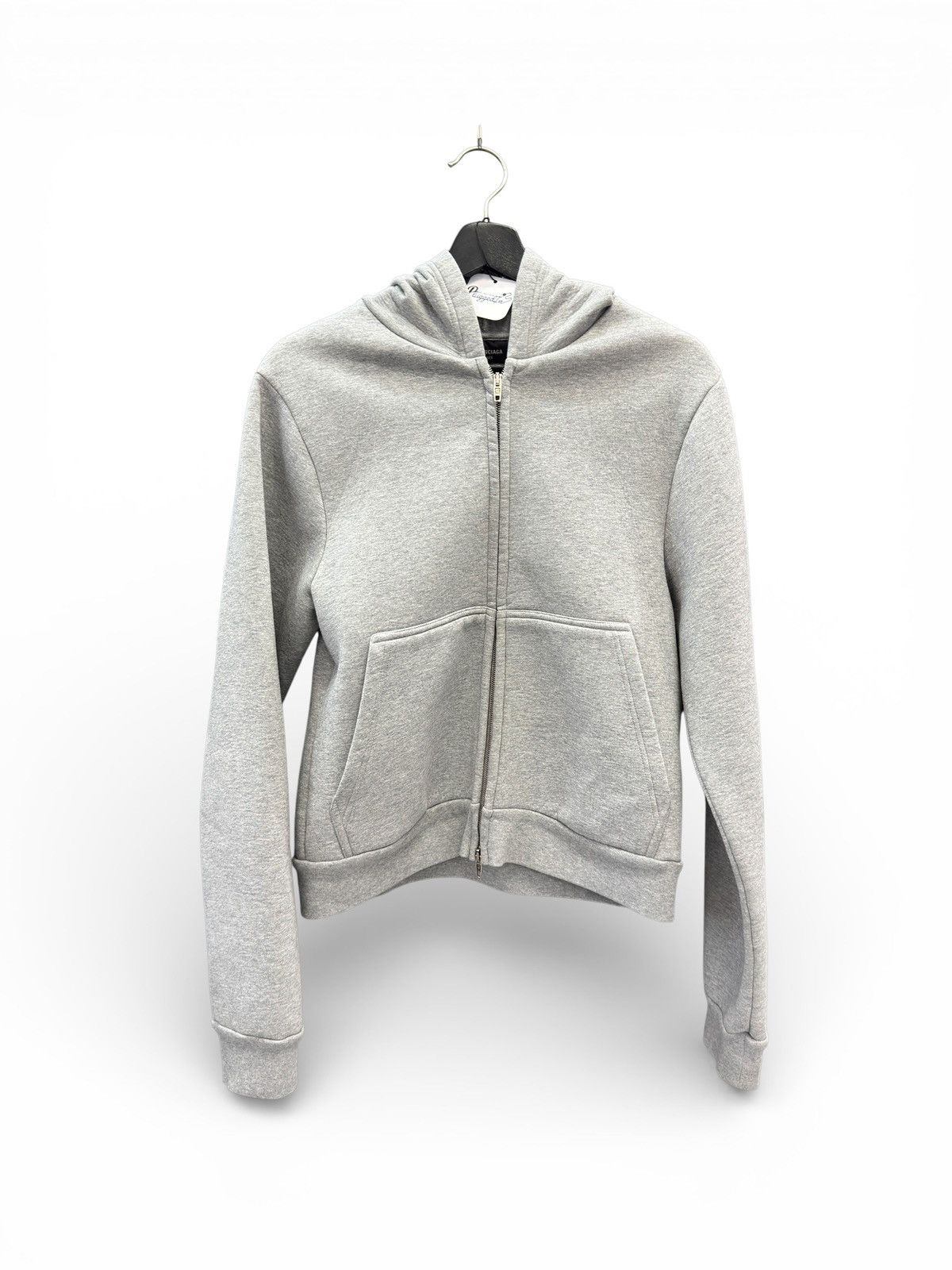 Balenciaga Balenciaga Fitted Zip Up Hoodie Size US L / EU 52-54 / 3 - 3 Thumbnail