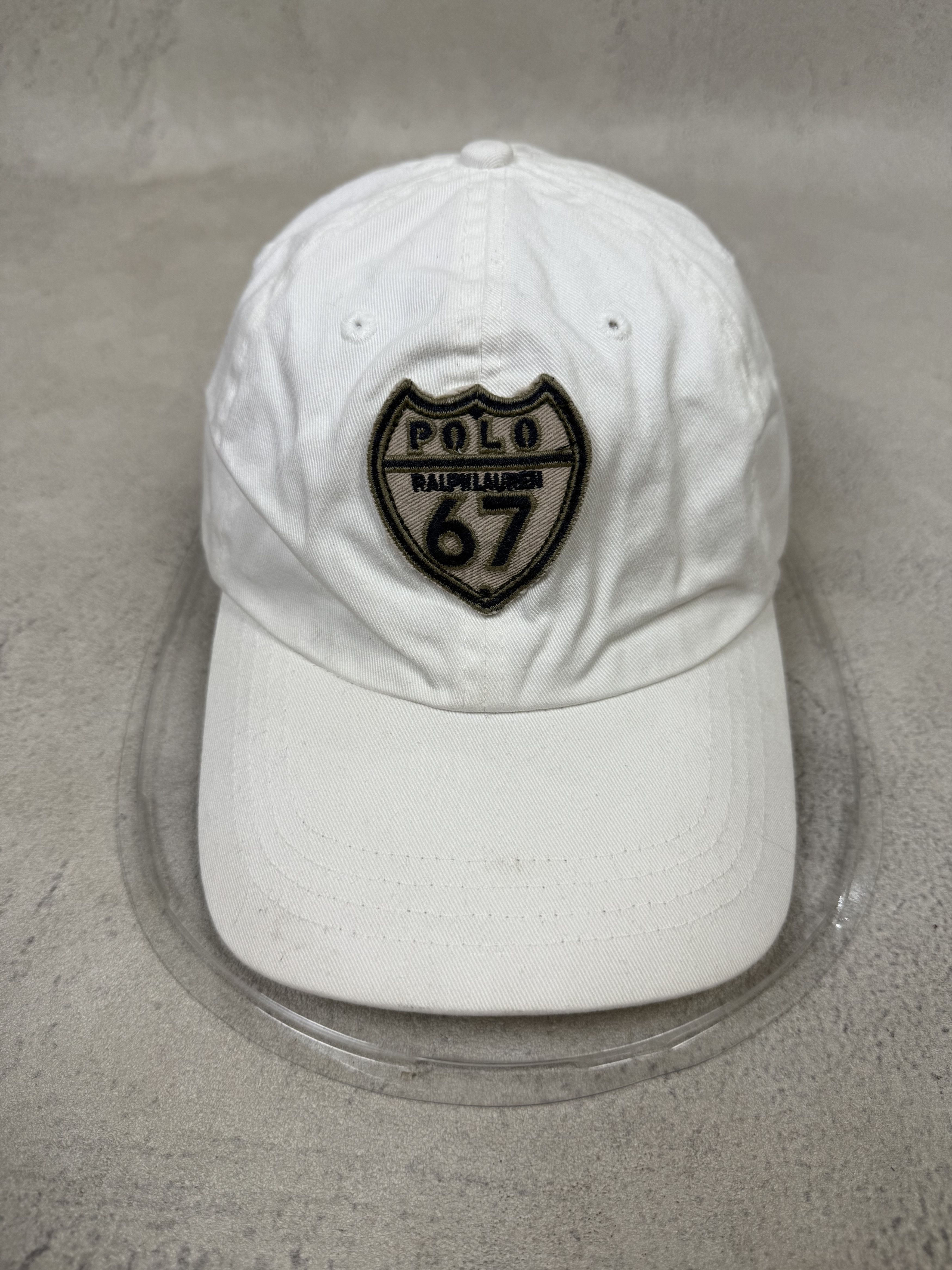 Polo Ralph Lauren Vintage Polo Ralph Lauren 67 Shield Hat Cap Size ONE SIZE - 1 Thumbnail