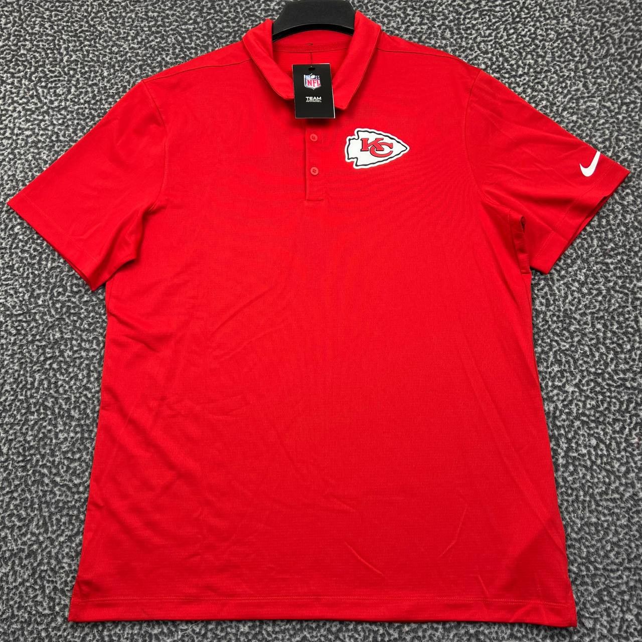 Nike Nike Dri-Fit Polo Shirt Men Kansas City Chiefs NFL New L Size US L / EU 52-54 / 3 - 1 Thumbnail