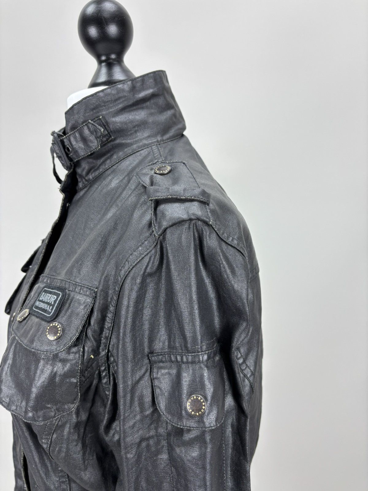 Barbour × Vintage Womens jacket Barbour Duralinen International Size 8 Size M / US 6-8 / IT 42-44 - 12 Thumbnail
