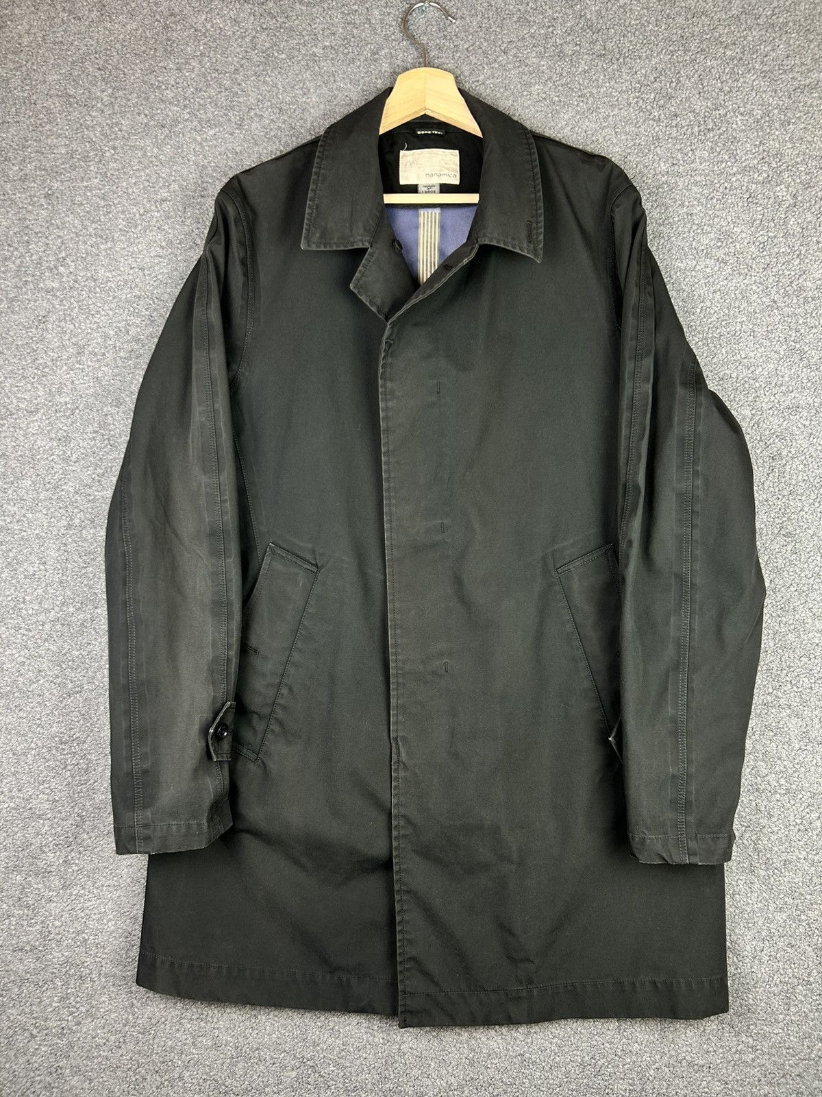 image of Nanamica Gore-Tex Soutien Collar Coat in No Colour, Men's (Size Large)