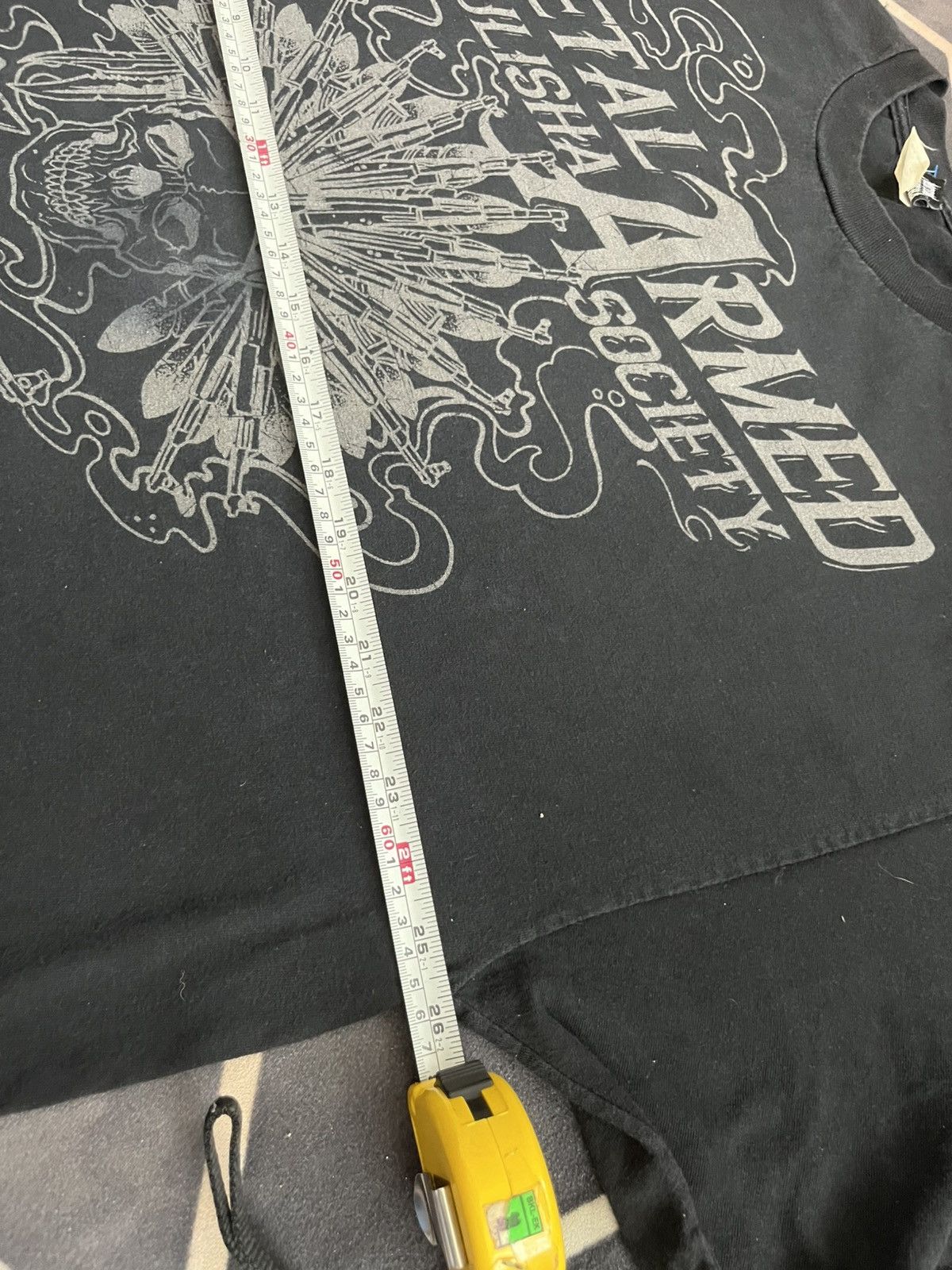 Metallica 💥Metal Mulisha Armed Society Apache Skull Navajo Chimaiyo Size US XXL / EU 58 / 5 - 9 Thumbnail
