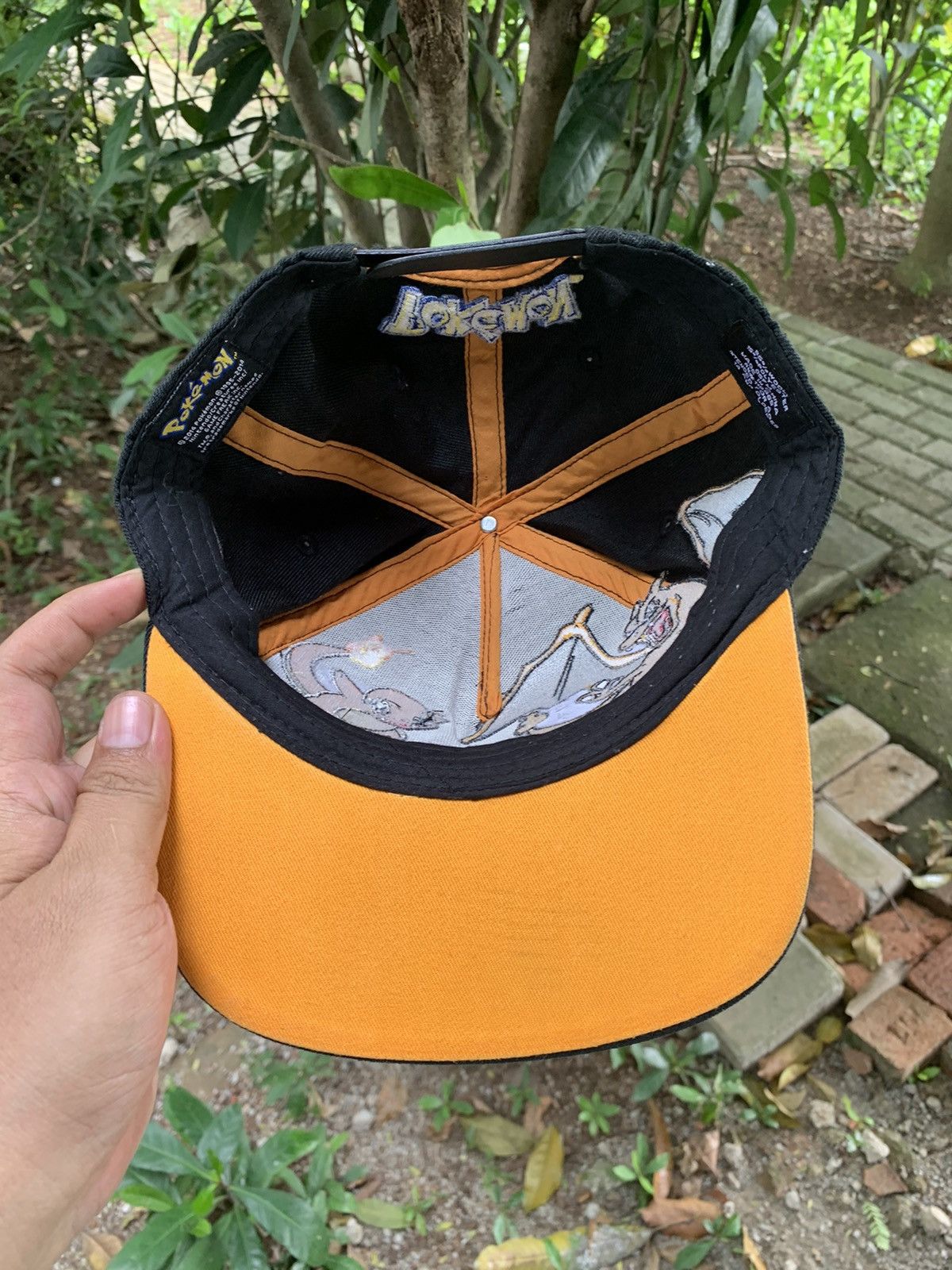 Pokemon Y2k 00s Rare Pokemon Charizard Charmander Charmeleon Cap Hat Size ONE SIZE - 5 Thumbnail