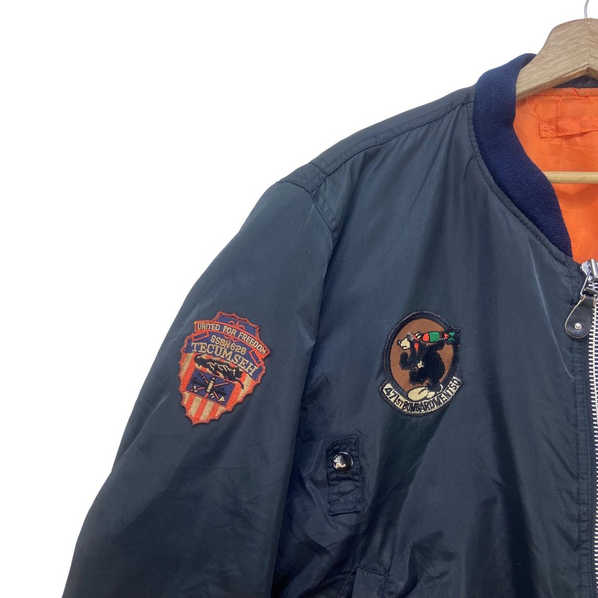 Japanese Brand Mac Hope US Air Force A-10 Fighter Bomber Jacket Size US M / EU 48-50 / 2 - 9 Thumbnail