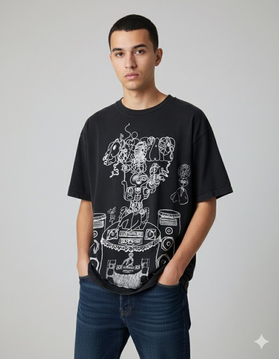 Stussy 🔥Vintage Stussy Big Printed Tees Size US M / EU 48-50 / 2 - 1 Thumbnail