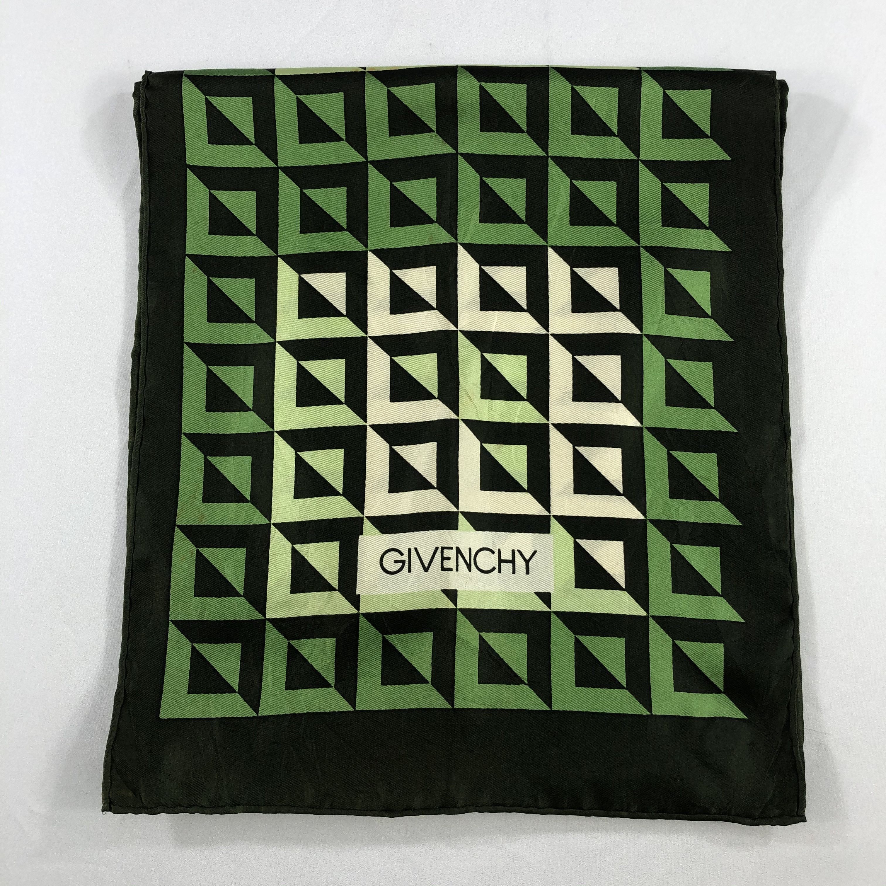 Vintage Vintage Givenchy Silk Scarf Size ONE SIZE - 6 Thumbnail