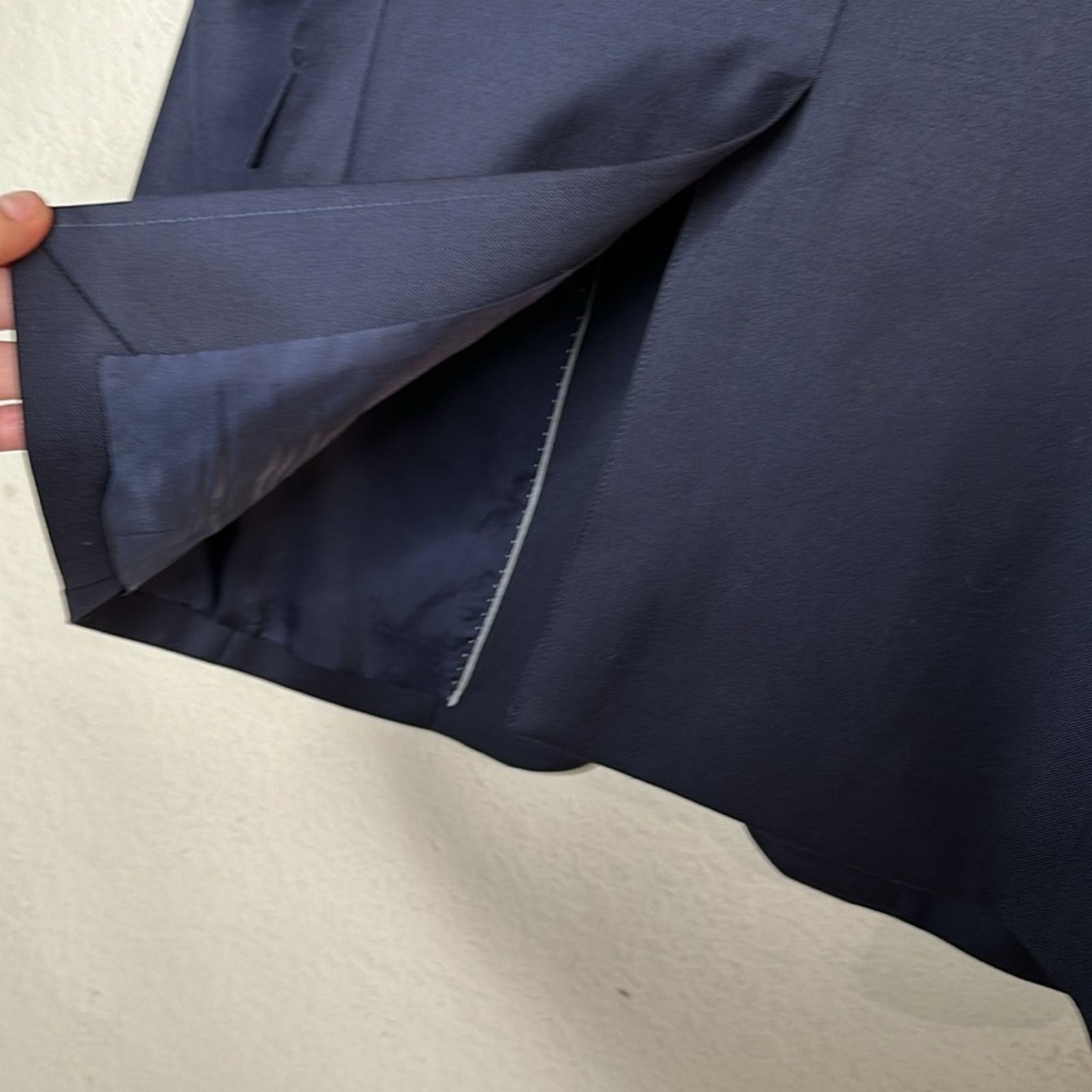Theory NEW Theory Xylo Regular Fit 100% Wool Sport Coat Blue 36R Size 36R - 7 Thumbnail