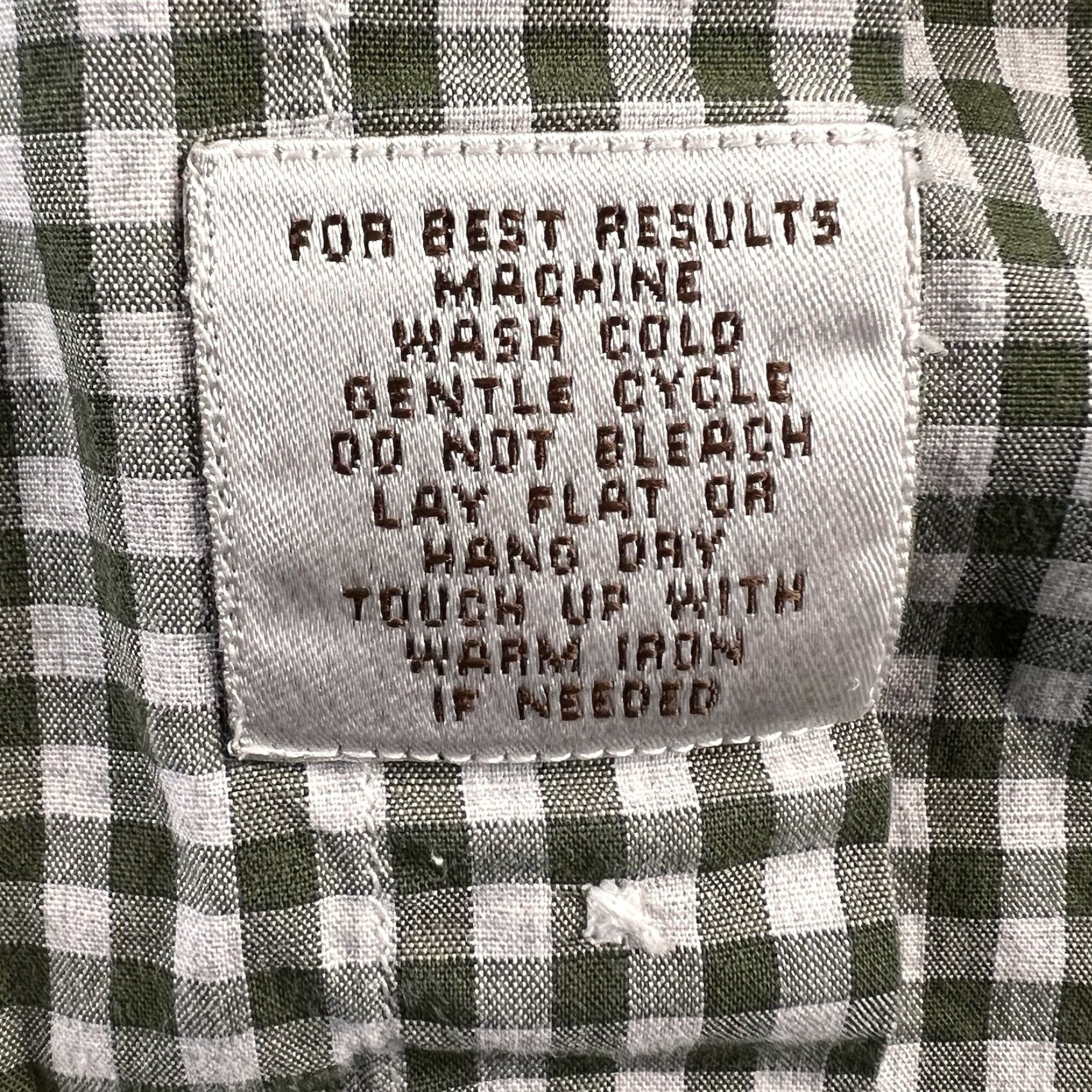 Peter Millar Peter Millar Mens Plaid Button-Up Shirt M Green Gingham Long Sleeve Preppy Mens Size US M / EU 48-50 / 2 - 3 Thumbnail