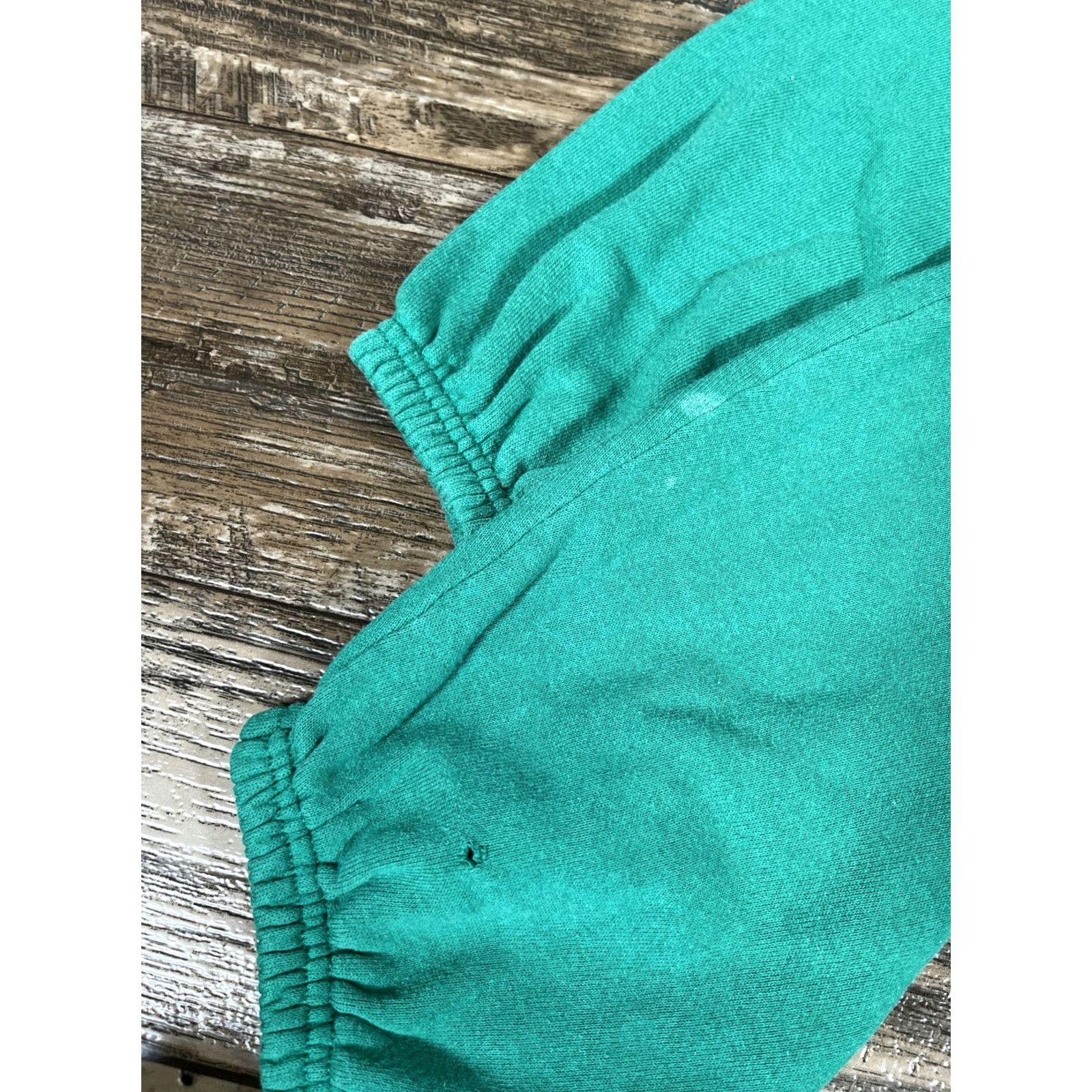 Hanes VINTAGE Hanes Premium Pants Mens M Green Jogger Tapered Sweat Pants with Drawstring 28.5in Inseam Casual Size US 31 - 7 Thumbnail