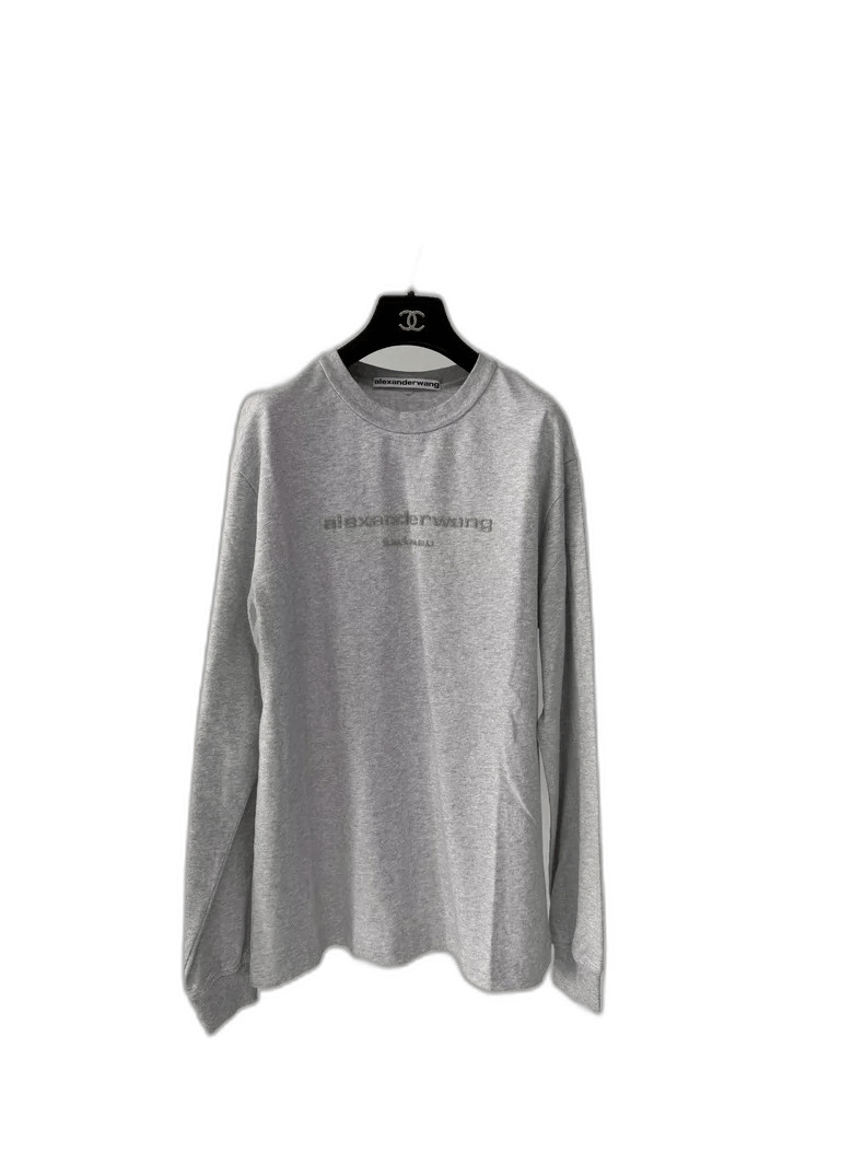 Alexander Wang Alexander Wang Gray Long Sleeve Top Size XS / US 0-2 / IT 36-38 - 1 Thumbnail